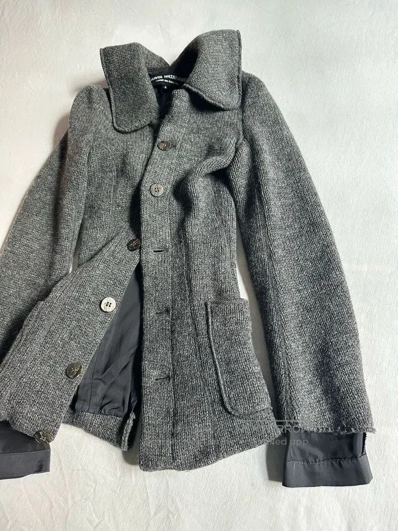 Junya Watanabe Junya Watanabe Asymmetric Wool Jacket. Size S / US 4 / IT 40 - 2 Thumbnail