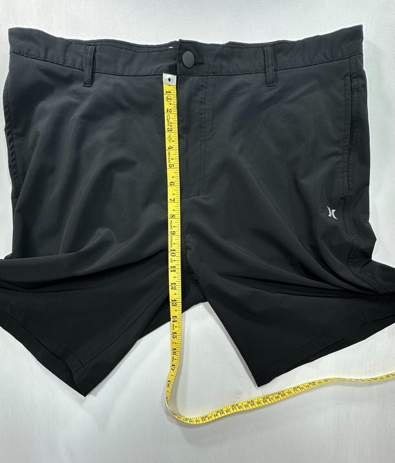 Hurley Hurley Flat Front Chino Shorts Black Mens 38 Size US 38 / EU 54 - 4 Thumbnail