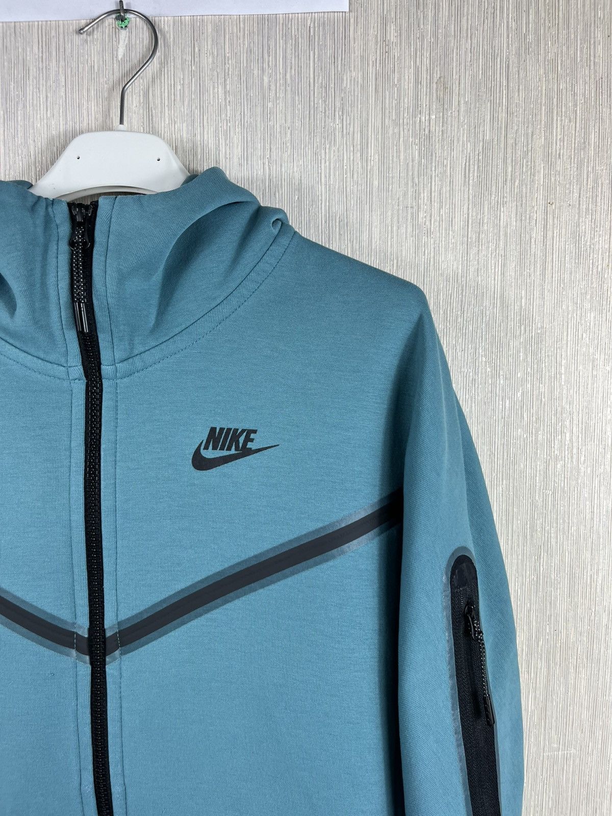 Nike Nike vintage tech fleece zip hoodie drill y2k mineral teal Size US XS / EU 42 / 0 - 3 Thumbnail