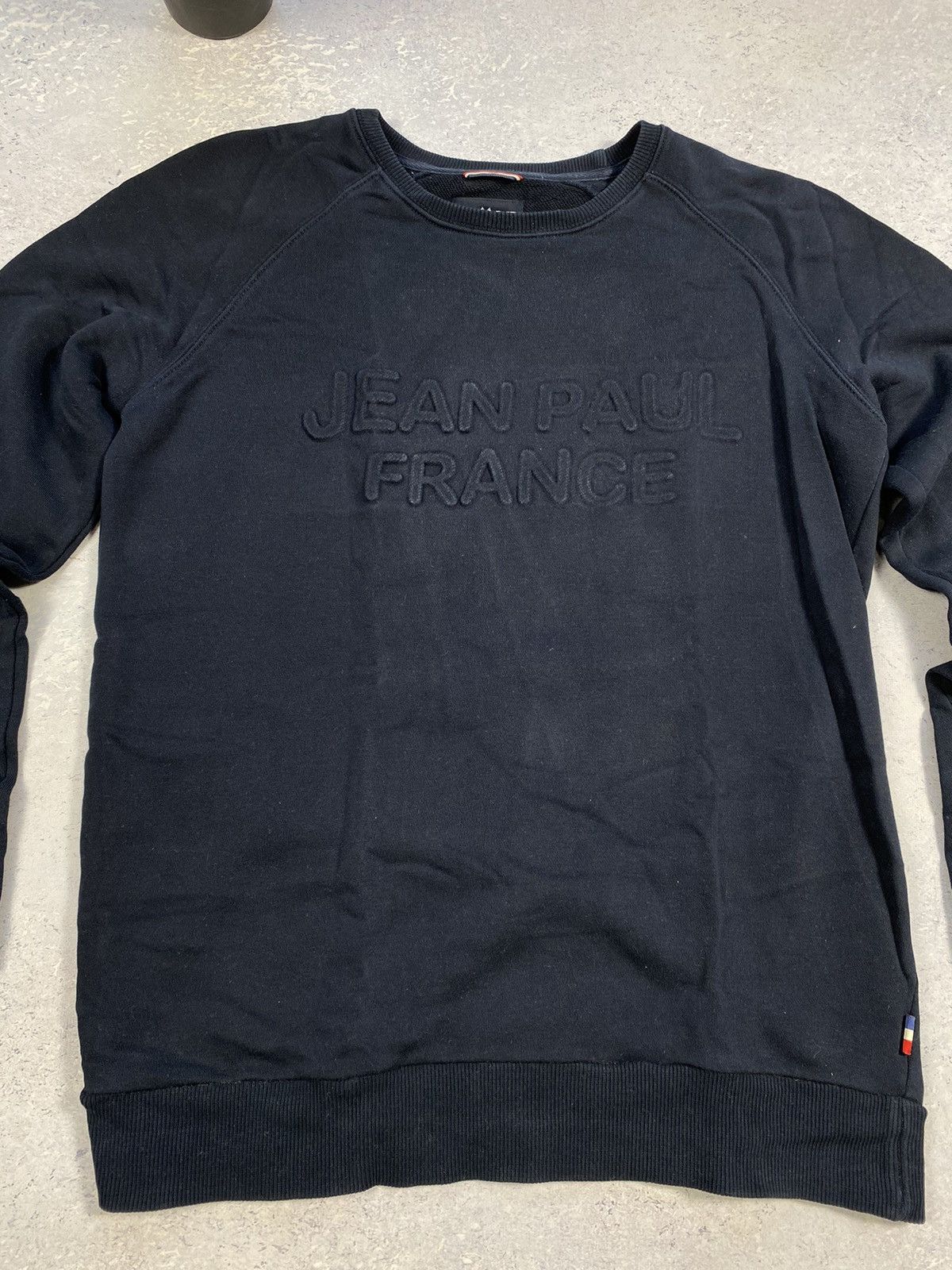 Jean Paul Gaultier Jean Paul Blue Men’s Sweatshirt With Big Centre Logo Size S Size US S / EU 44-46 / 1 - 4 Thumbnail