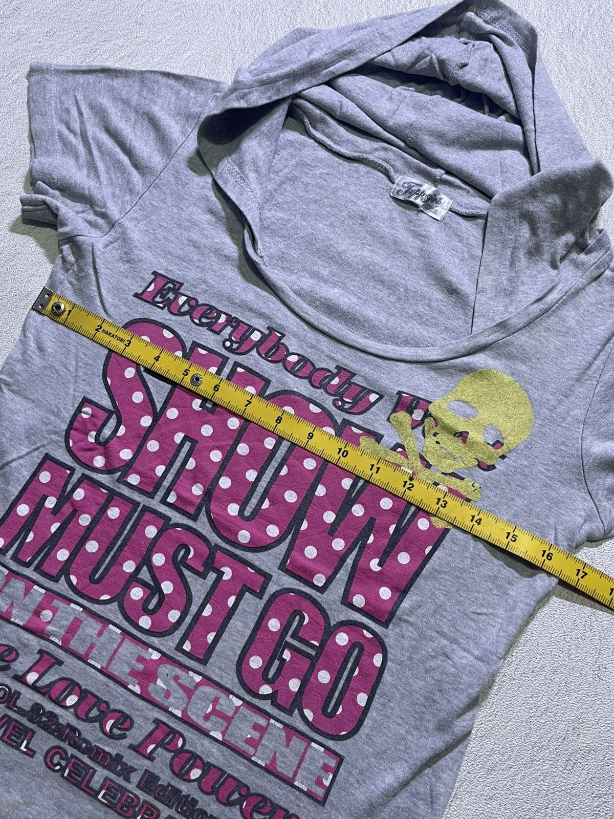 Japanese Brand Y2K TRPPYRL short sleeve tshirt hoodie style Size M / US 6-8 / IT 42-44 - 8 Thumbnail