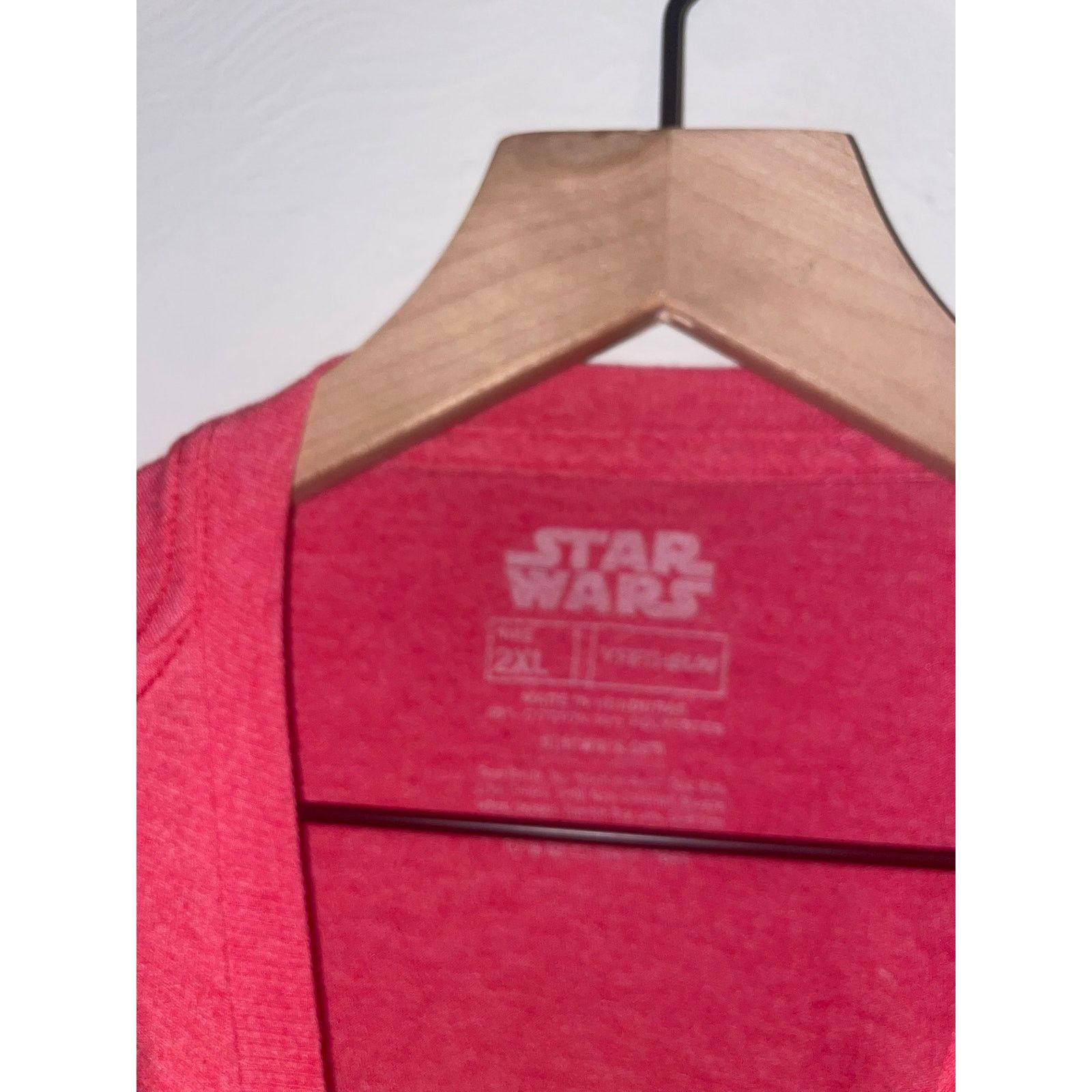 Star Wars Star Wars Red Shirt Movie Promo Graphic Shirt Tee 2XL XXL Size US XXL / EU 58 / 5 - 6 Thumbnail