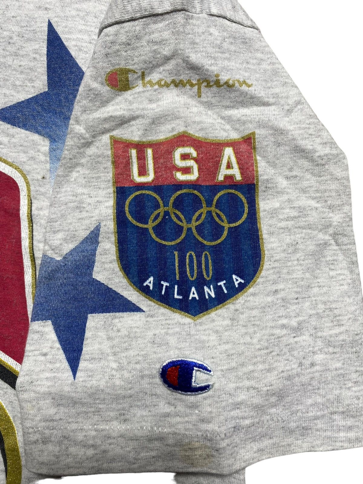 Other VINTAGE CHAMPION USA OLYMPIC ATLANTA TEE Size US L / EU 52-54 / 3 - 9 Thumbnail
