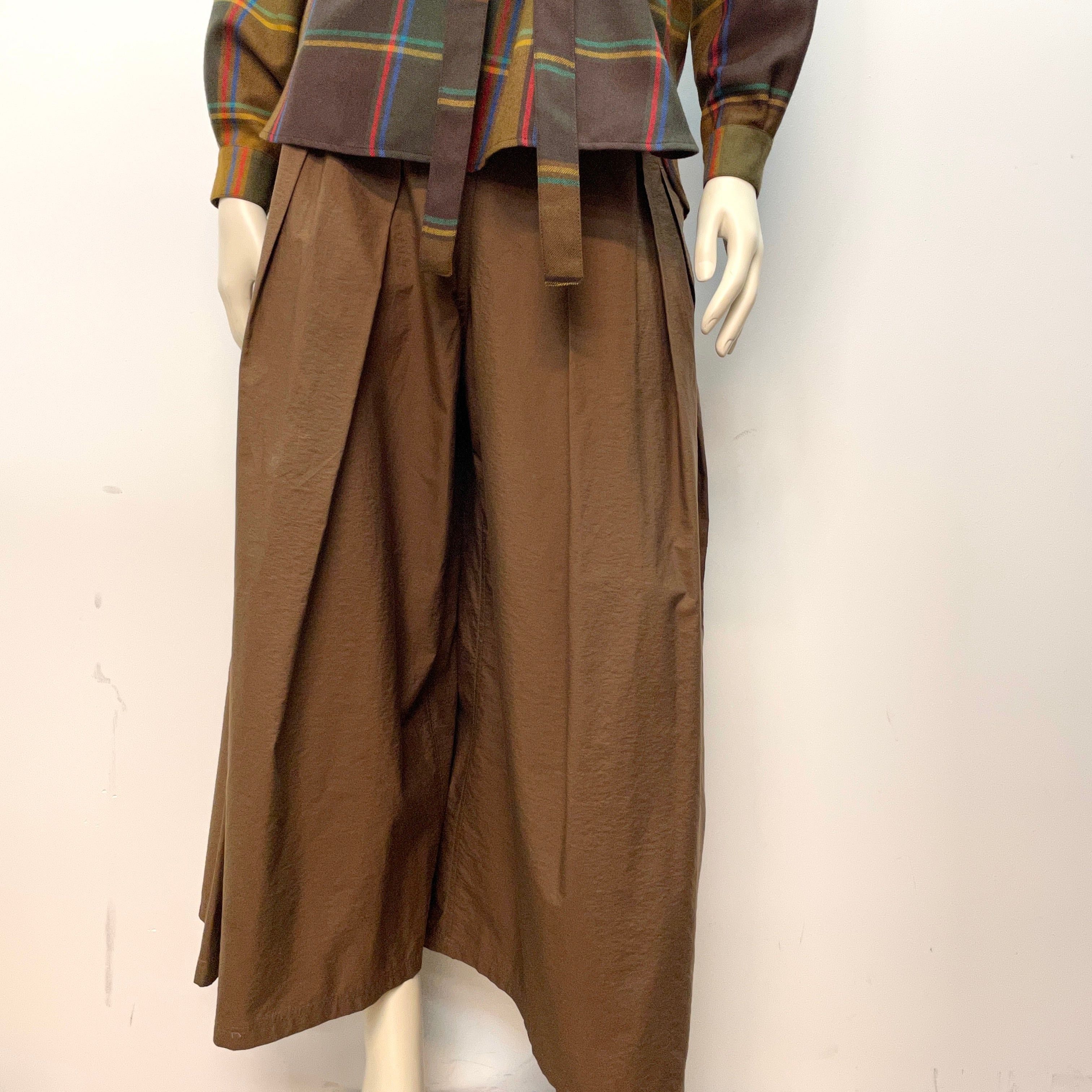 Brunello Cucinelli Brunello Cucinelli Vintage Designer Wide Leg Palazzo Trousers Made In Italy Size 28" Size 28" / US 6 / IT 42 - 4 Thumbnail