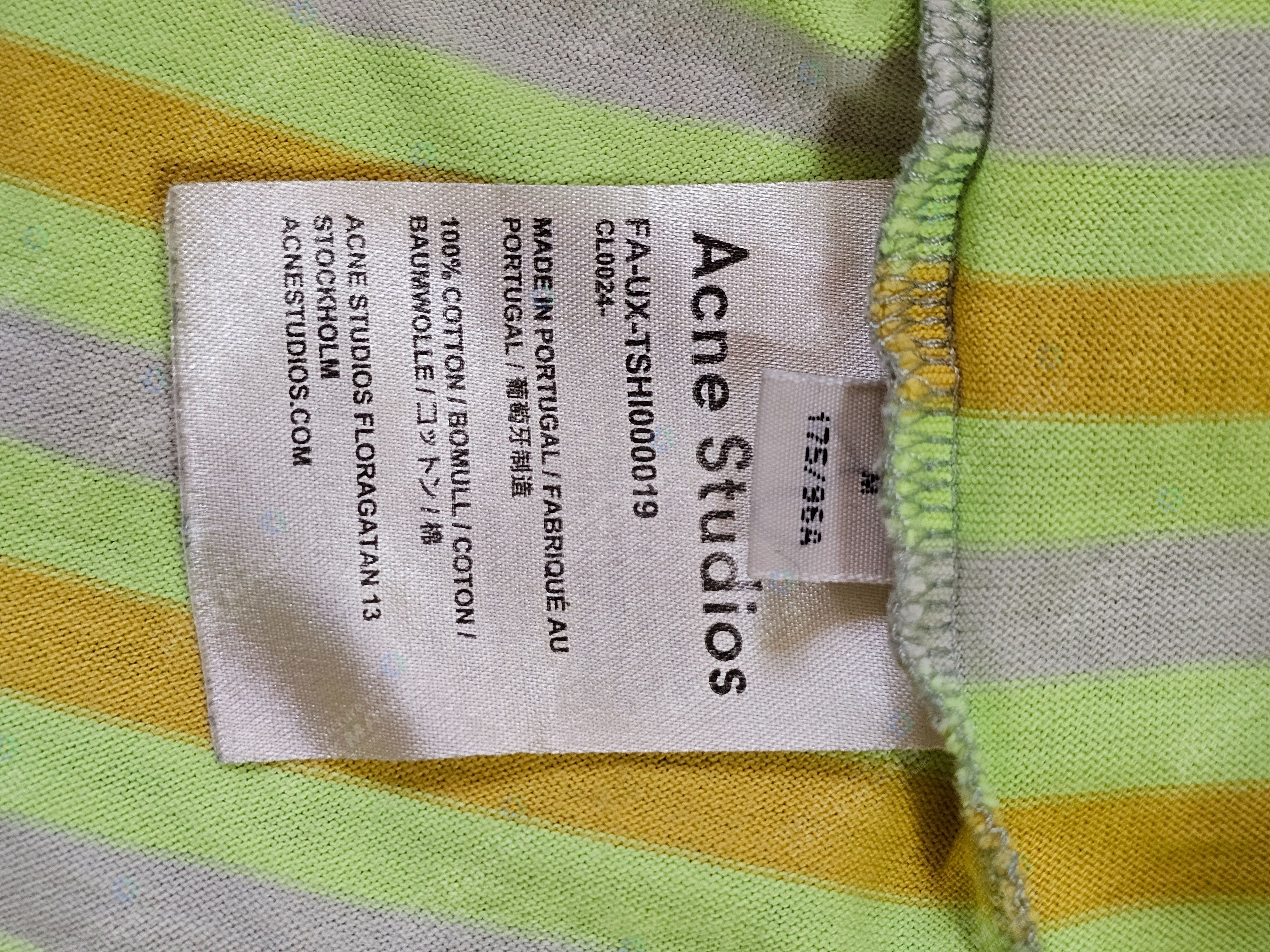 Acne Studios Acne Studios - Emest Striped Cotton-Jersey Hoodie Size M Size US M / EU 48-50 / 2 - 5 Thumbnail