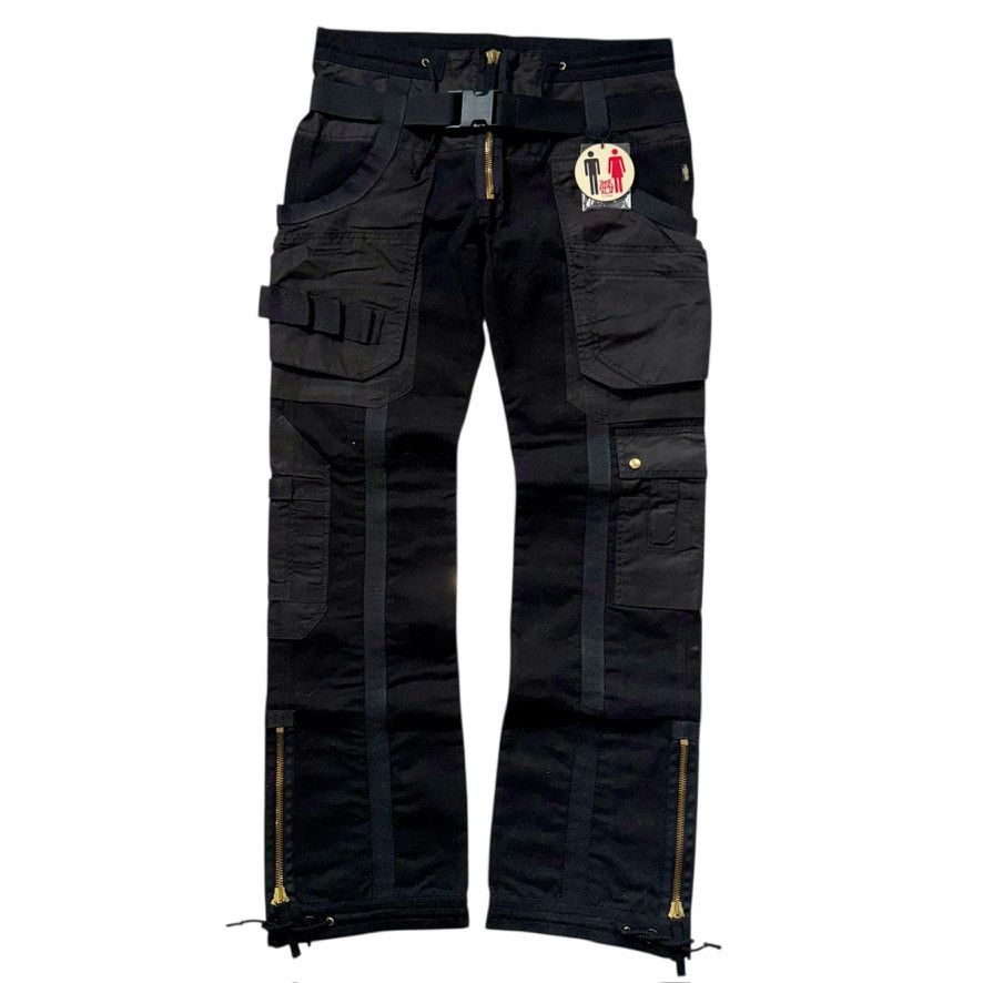 Jean Paul Gaultier JEAN PAUL GAULTIER AW2003 "PARACHUTE BONDAGE" CARGO PANTS Size US 32 / EU 48 - 1 Thumbnail