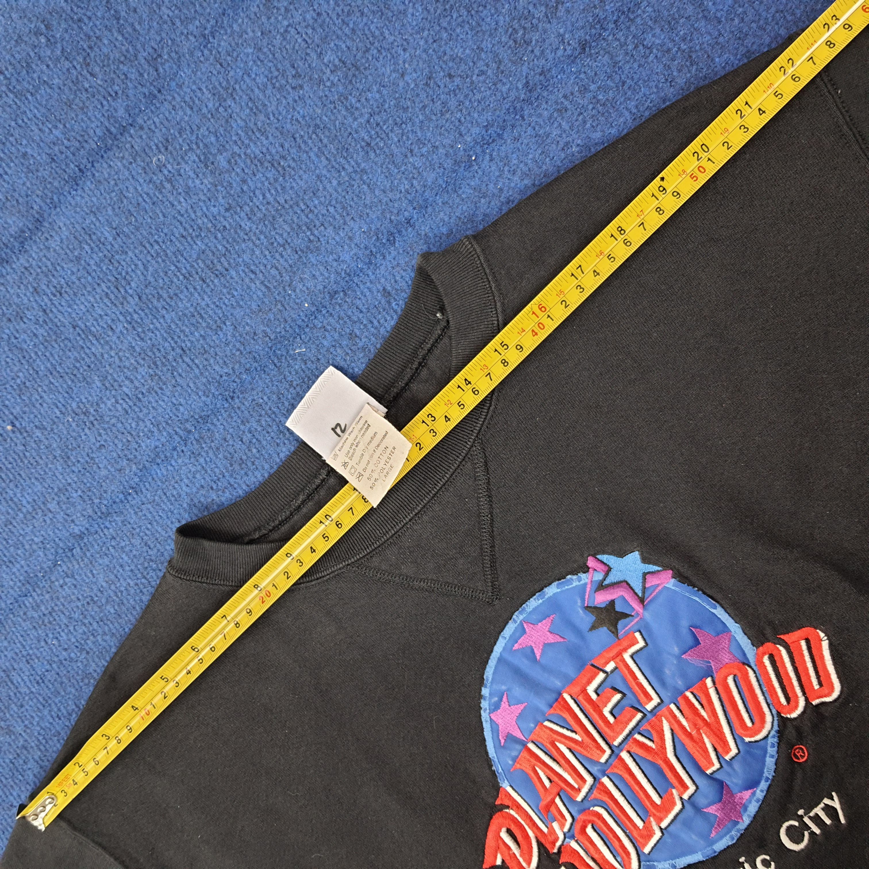 Planet Hollywood Vintage Planet Hollywood Atlantic City Sweatshirt C260N7 Size US L / EU 52-54 / 3 - 7 Thumbnail