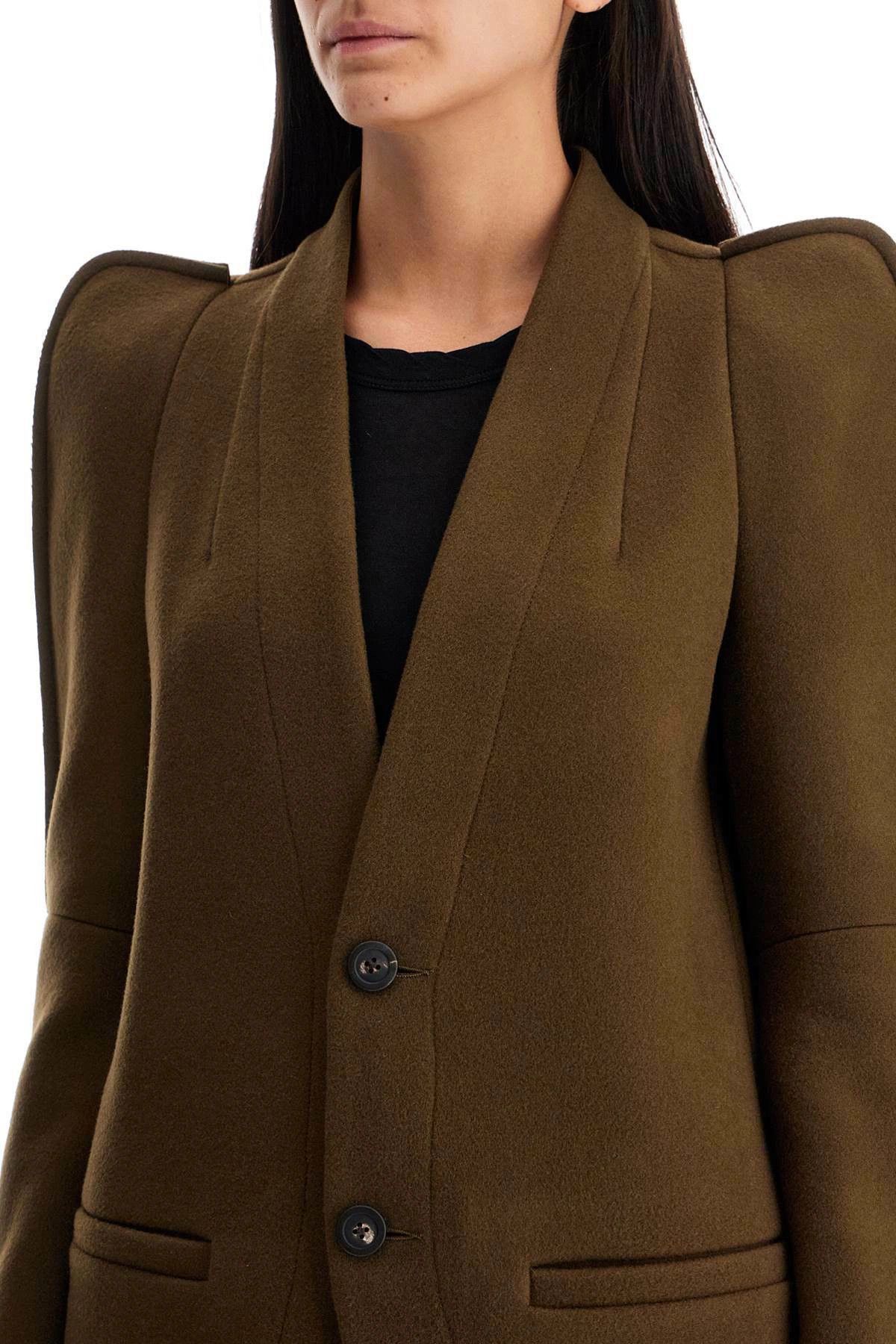 Rick Owens o1y0126 Blazer in Brown Size M / US 6-8 / IT 42-44 - 2 Thumbnail