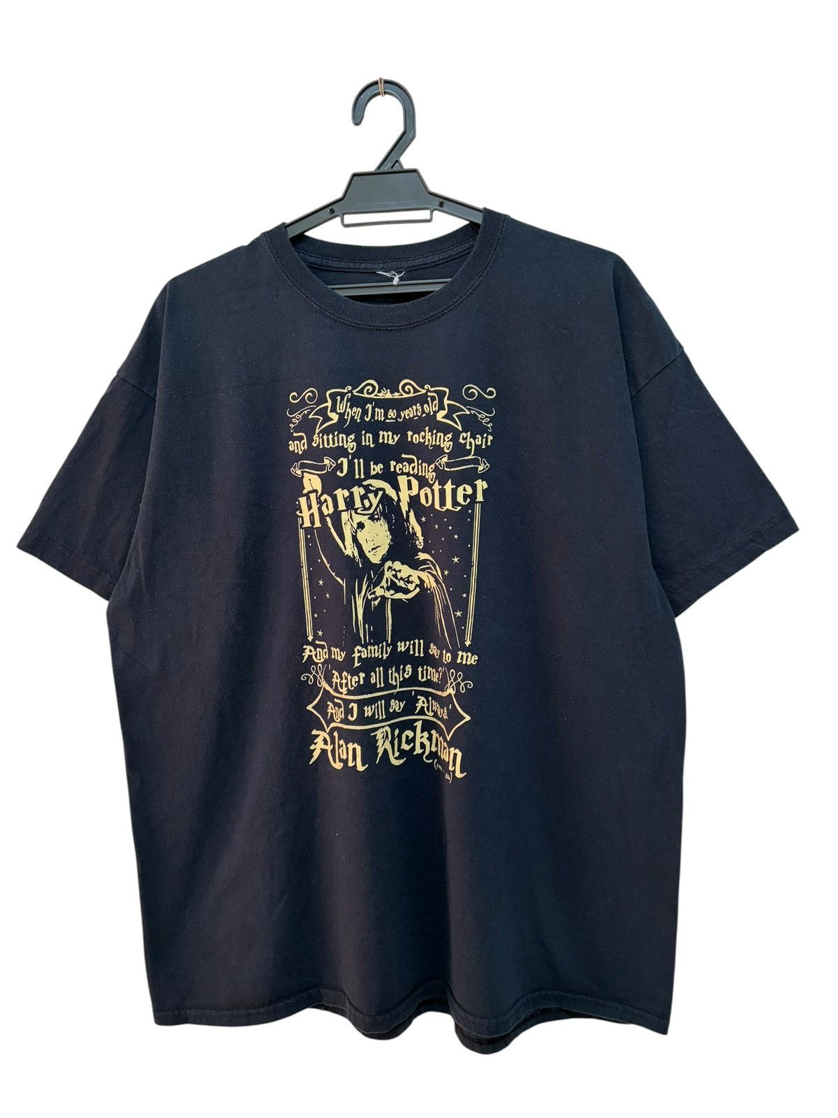Other HARRY POTTER ALAN RICKMAN MEMORIAL TEE RARE DESIGN Size US XL / EU 56 / 4 - 1 Thumbnail