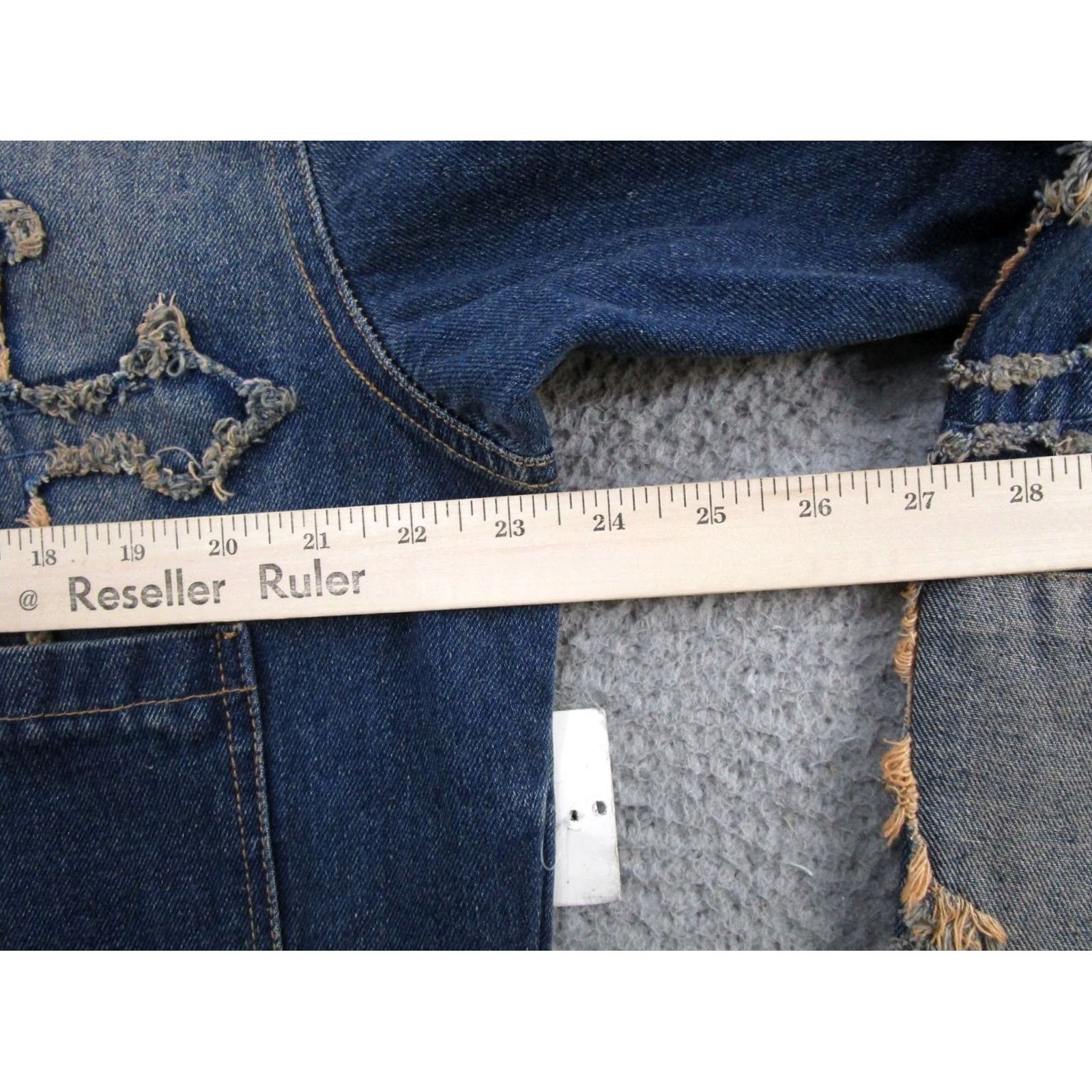 Vintage Boohoo Man Denim Bomber Jacket Full Zip Size S NEW Size US S / EU 44-46 / 1 - 6 Thumbnail