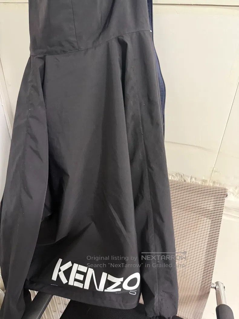 Kenzo Kenzo Black Nylon Windbreaker - Waterproof Size L / US 10 / IT 46 - 6 Thumbnail