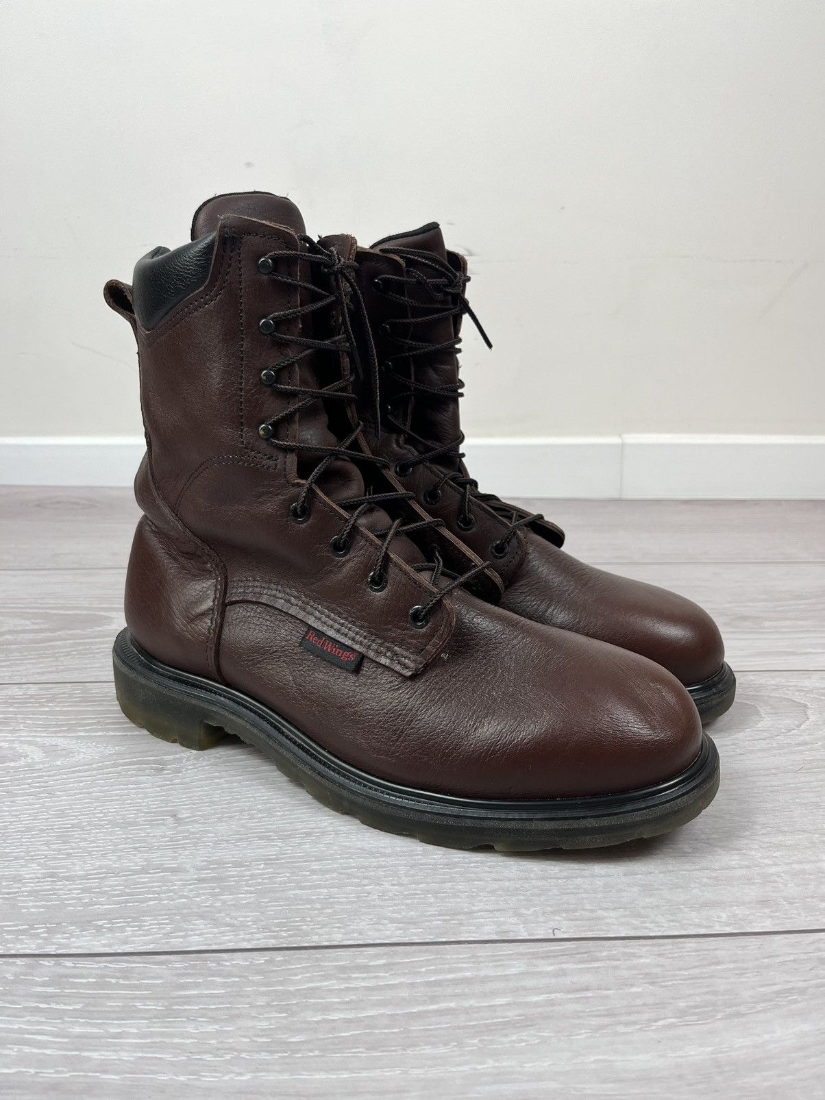 Red Wing Red Wing Industrial Brown Leather Working Boots Size US 11.5 / EU 44-45 - 2 Thumbnail