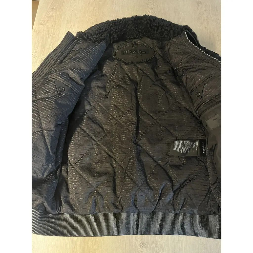 Prada exclusive Prada piece with collar dyed sheep Size US XL / EU 56 / 4 - 5 Thumbnail