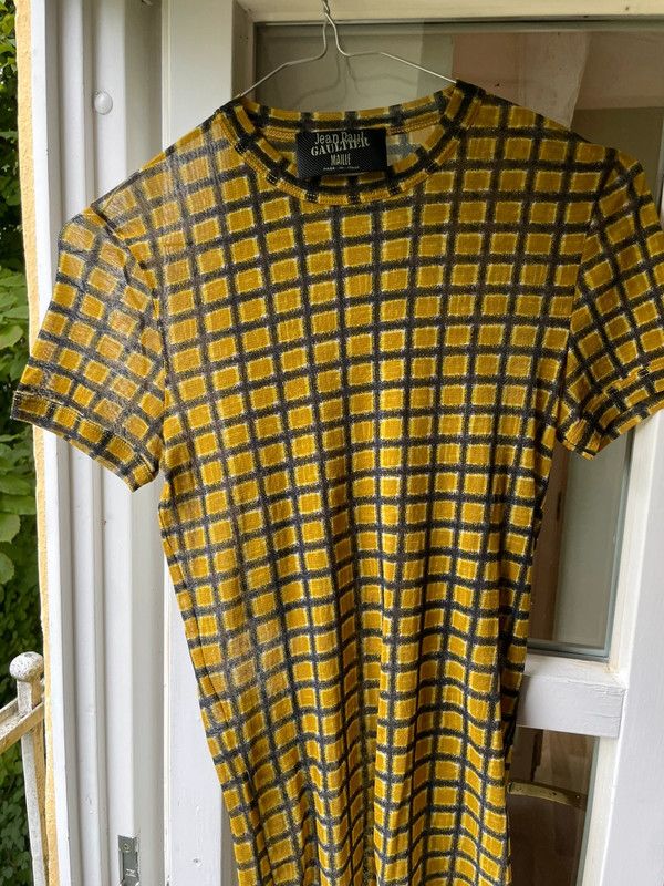Jean Paul Gaultier Jean Paul Gaultier Mesh Shirt Top Graphic Printed EX0142 Size S / US 4 / IT 40 - 4 Thumbnail