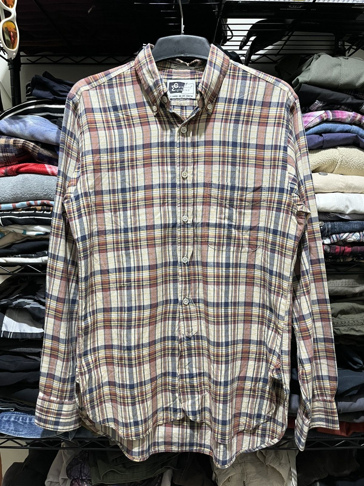 Engineered Garments Engeneered Garment Plaid Shirt Size US XS / EU 42 / 0 - 1 Thumbnail