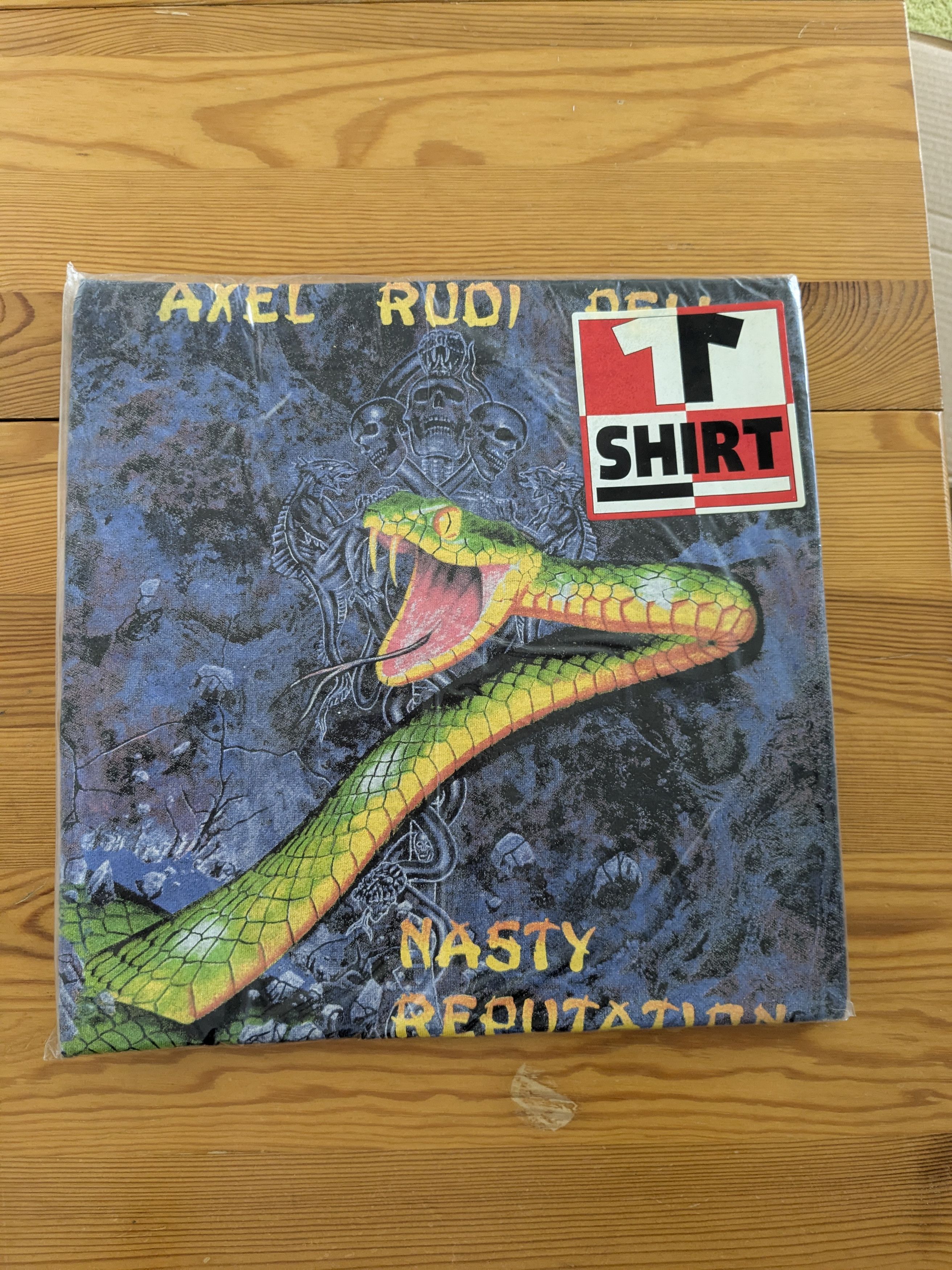 Band Tees 1991 Axel Rudi Pell T-Shirt (Sealed, XL) Size US XL / EU 56 / 4 - 1 Thumbnail