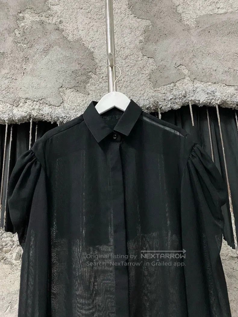 Saint Laurent Paris Saint Laurent SLP Puff Sleeve Shirt Size US XS / EU 42 / 0 - 3 Thumbnail