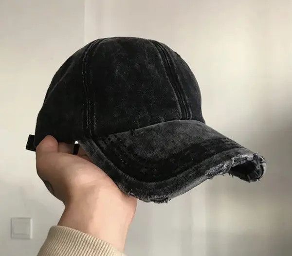Japanese Brand Kirari x Reia Utility grunge tie dye distressed ripped cap Size ONE SIZE - 4 Thumbnail
