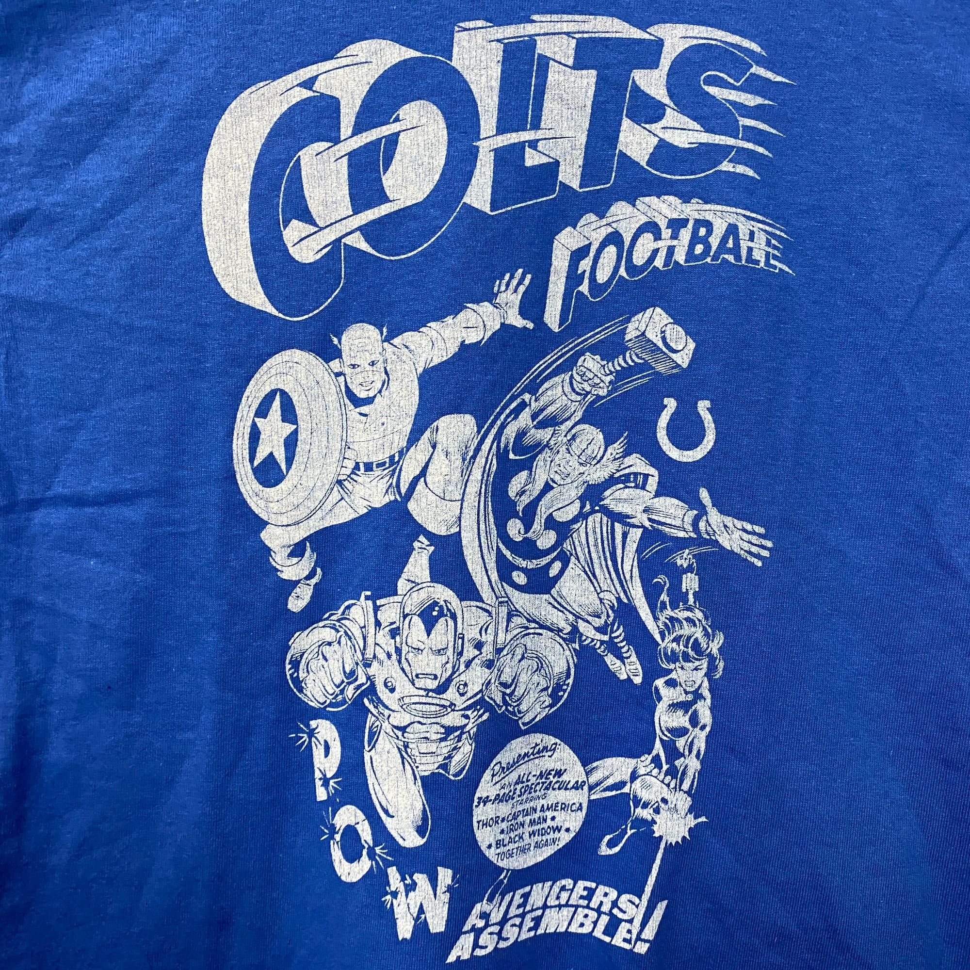 Junk Food Junk Food X Marvel The Avengers Lineup Indianapolis Colts T- Size US L / EU 52-54 / 3 - 2 Thumbnail