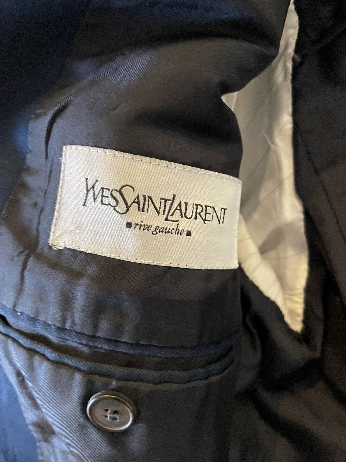 Yves Saint Laurent YSL x Tom Ford Cotton Jacket Size 38R - 8 Thumbnail