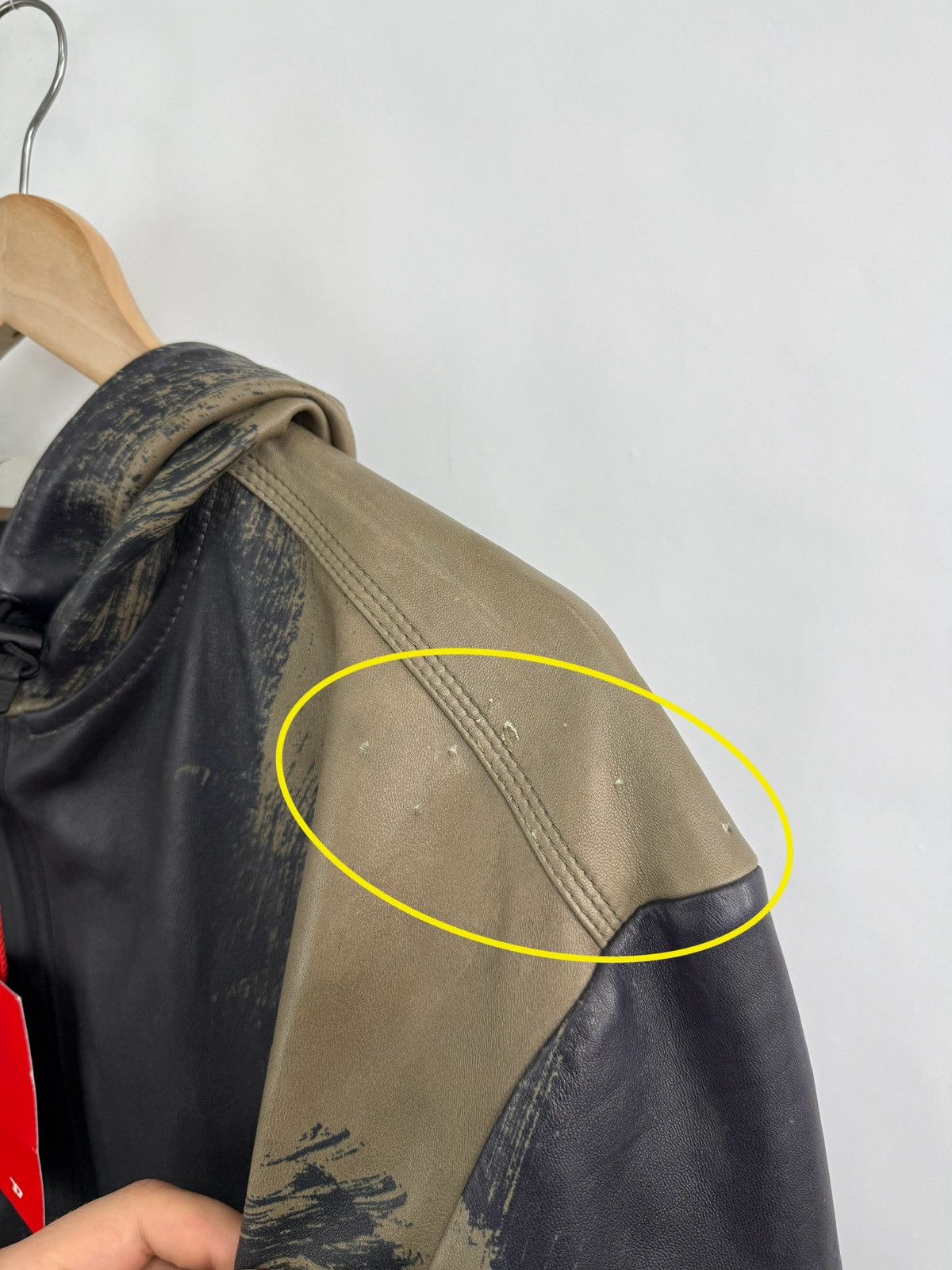 Diesel ❗️NEW 🇺🇸 Diesel J-Grant Sheepskin Leather Jacket Rare NWT Size US XXL / EU 58 / 5 - 24 Thumbnail