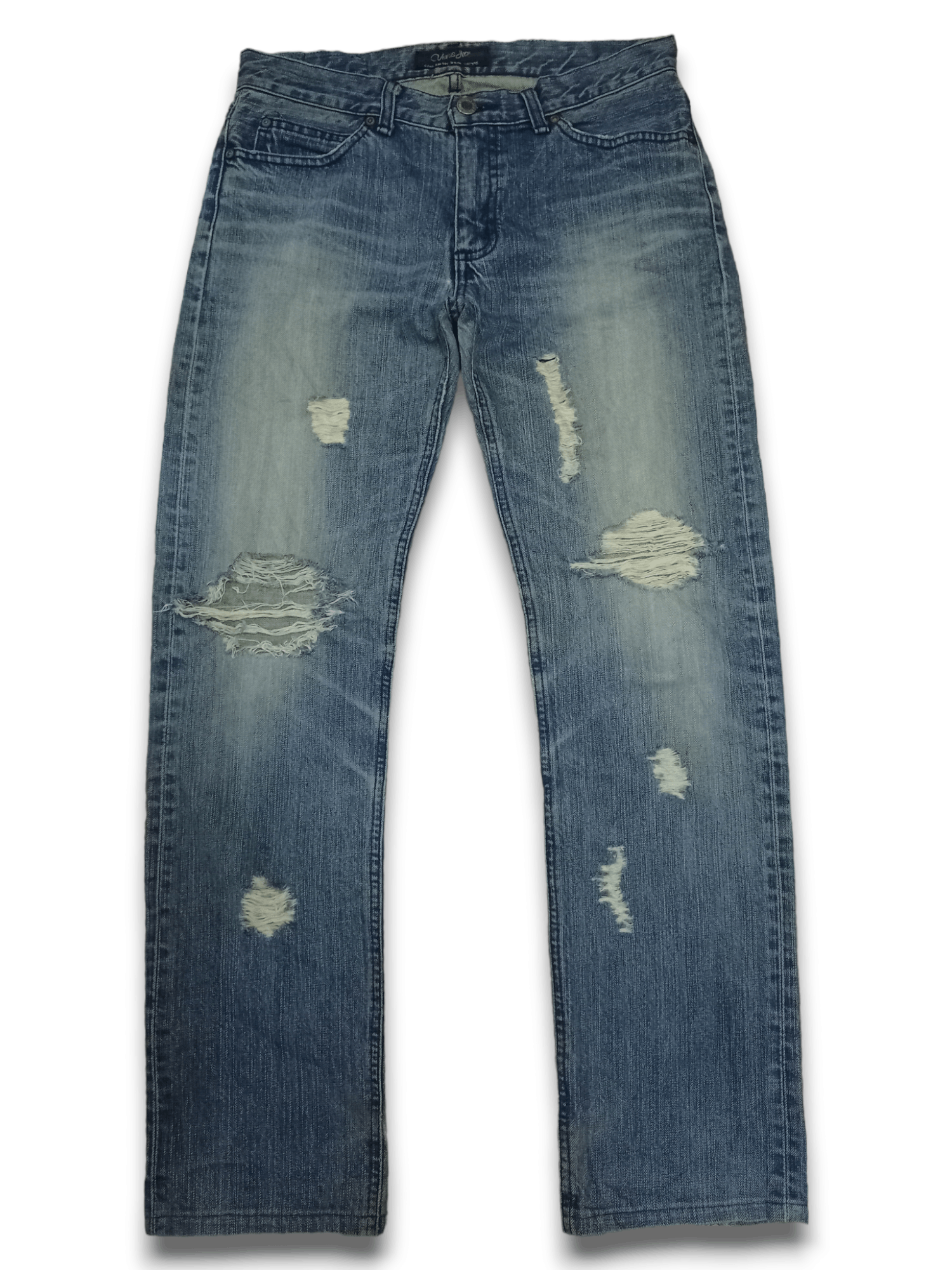 Edwin Vintage Japanese EDWIN Distressed Jeans Size 29 Size US 29 - 1 Thumbnail