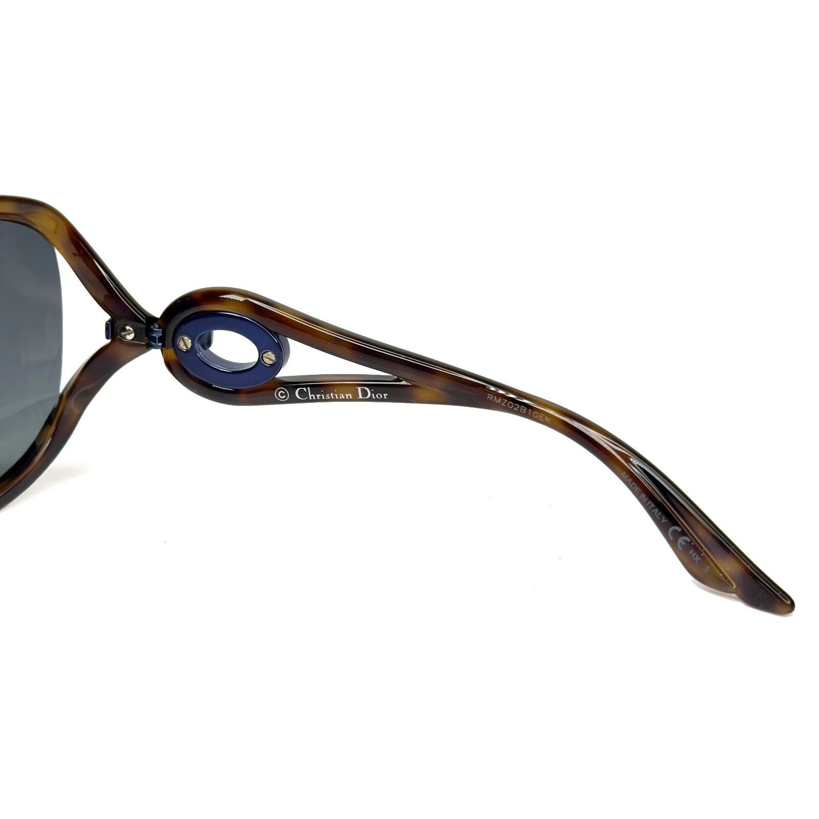 Christian Dior Monsieur CHRISTIAN DIOR VOLUTE 2F Brown Havana Sunglasses VOLUTE2 Size ONE SIZE - 3 Thumbnail