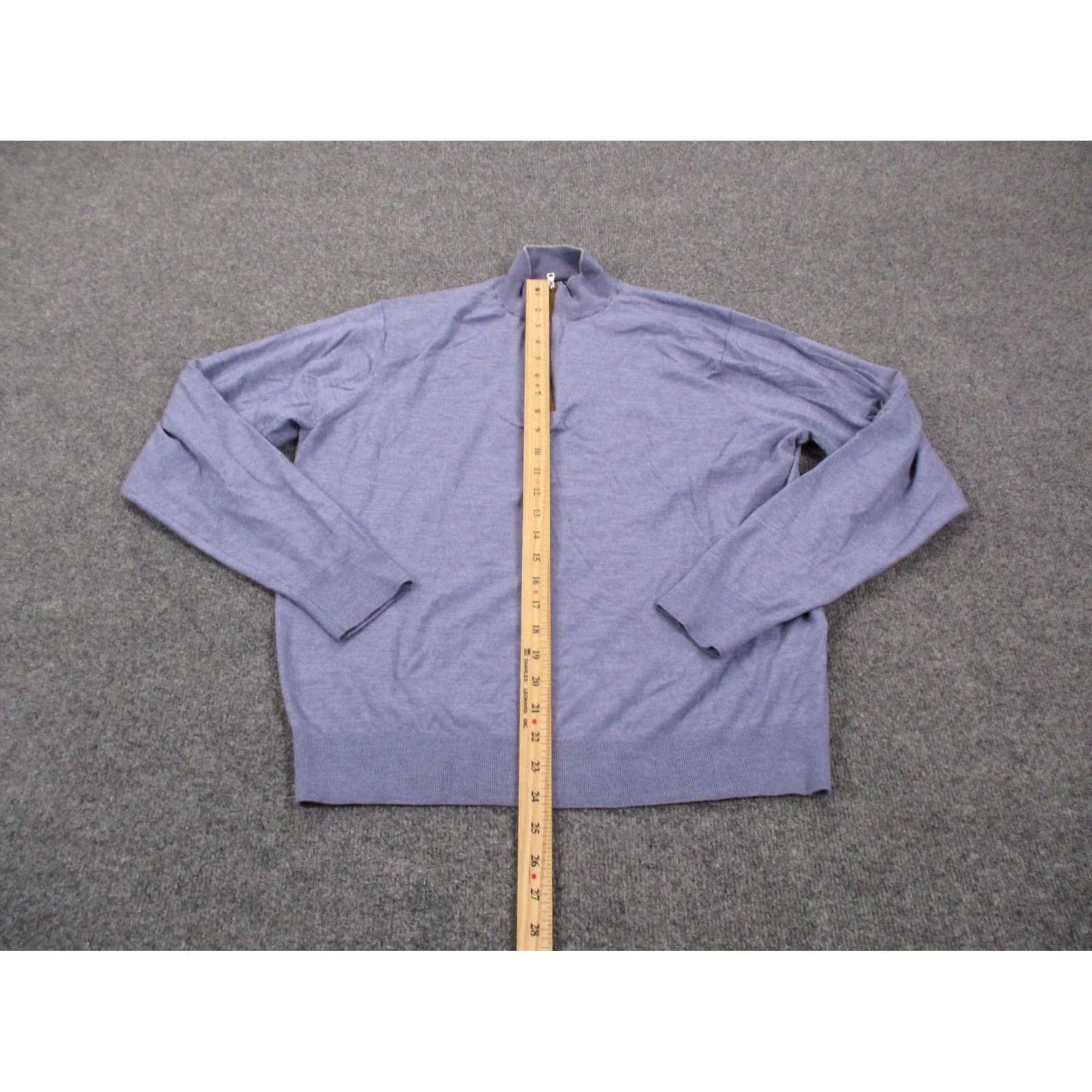 Peter Millar Peter Millar Sweater Mens XL Purple Men Merino Wool Excursionist Flex Stretch Crown Crafted Size US XL / EU 56 / 4 - 3 Thumbnail