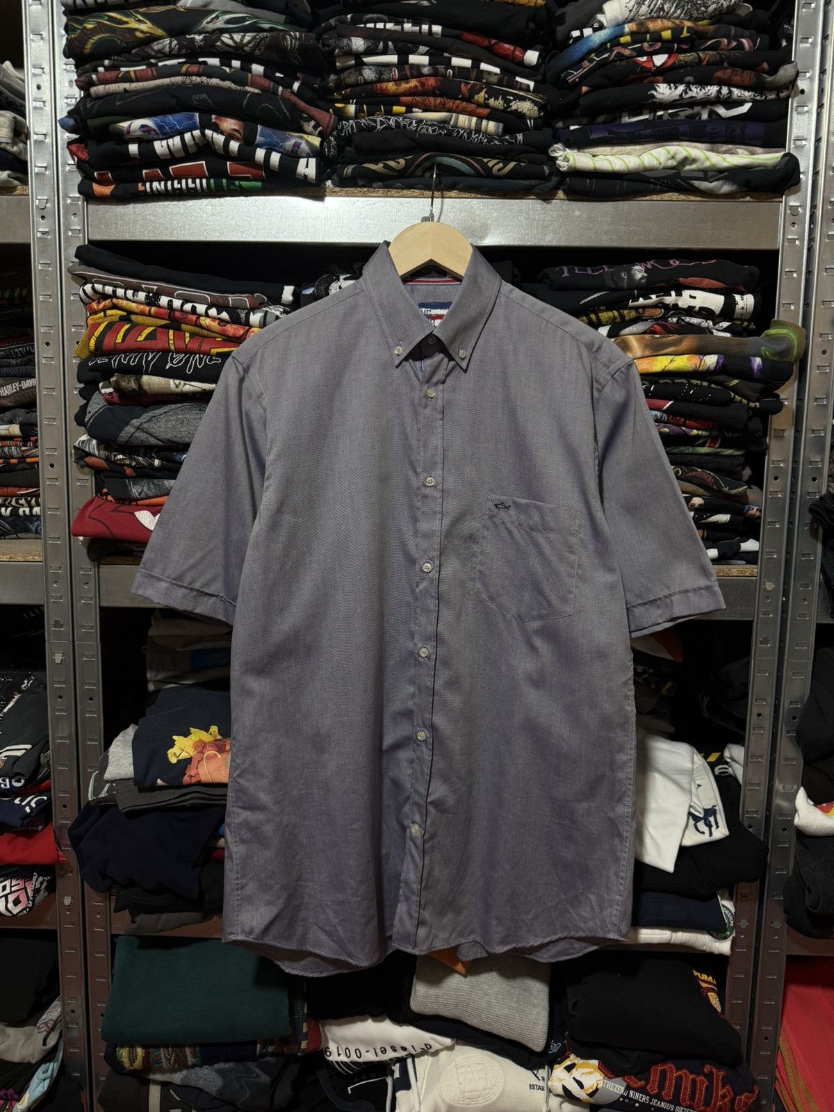 Paul & Shark Vintage 90’s Paul & Shark Yachting Rare Button Shirt Y2K Size US L / EU 52-54 / 3 - 1 Thumbnail