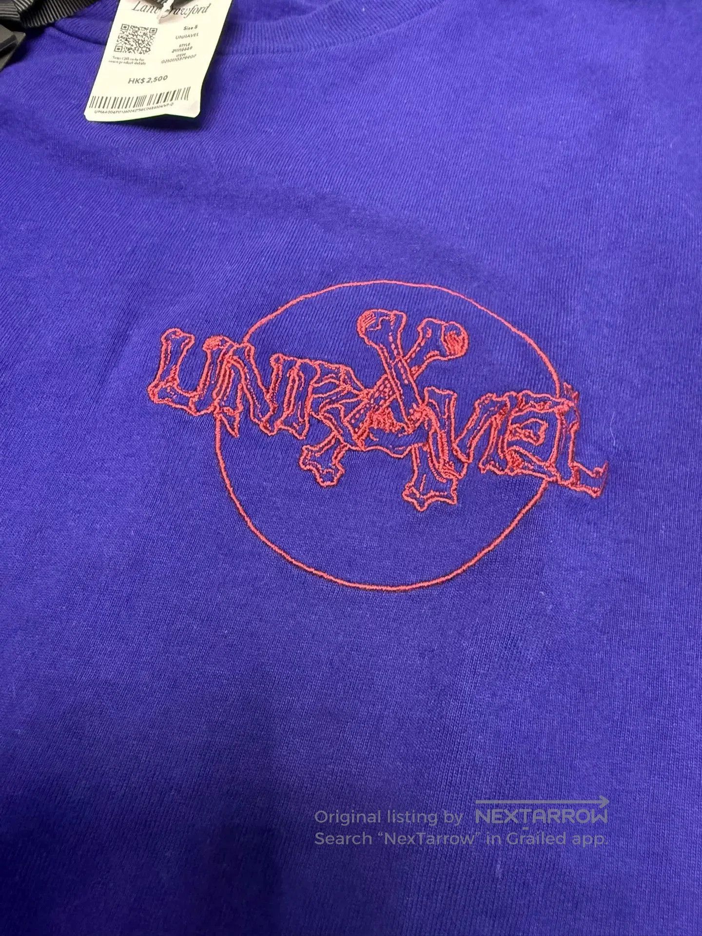 Ben Taverniti Unravel Project UNRAVEL PROJECT Short Sleeve T. Size US S / EU 44-46 / 1 - 4 Thumbnail
