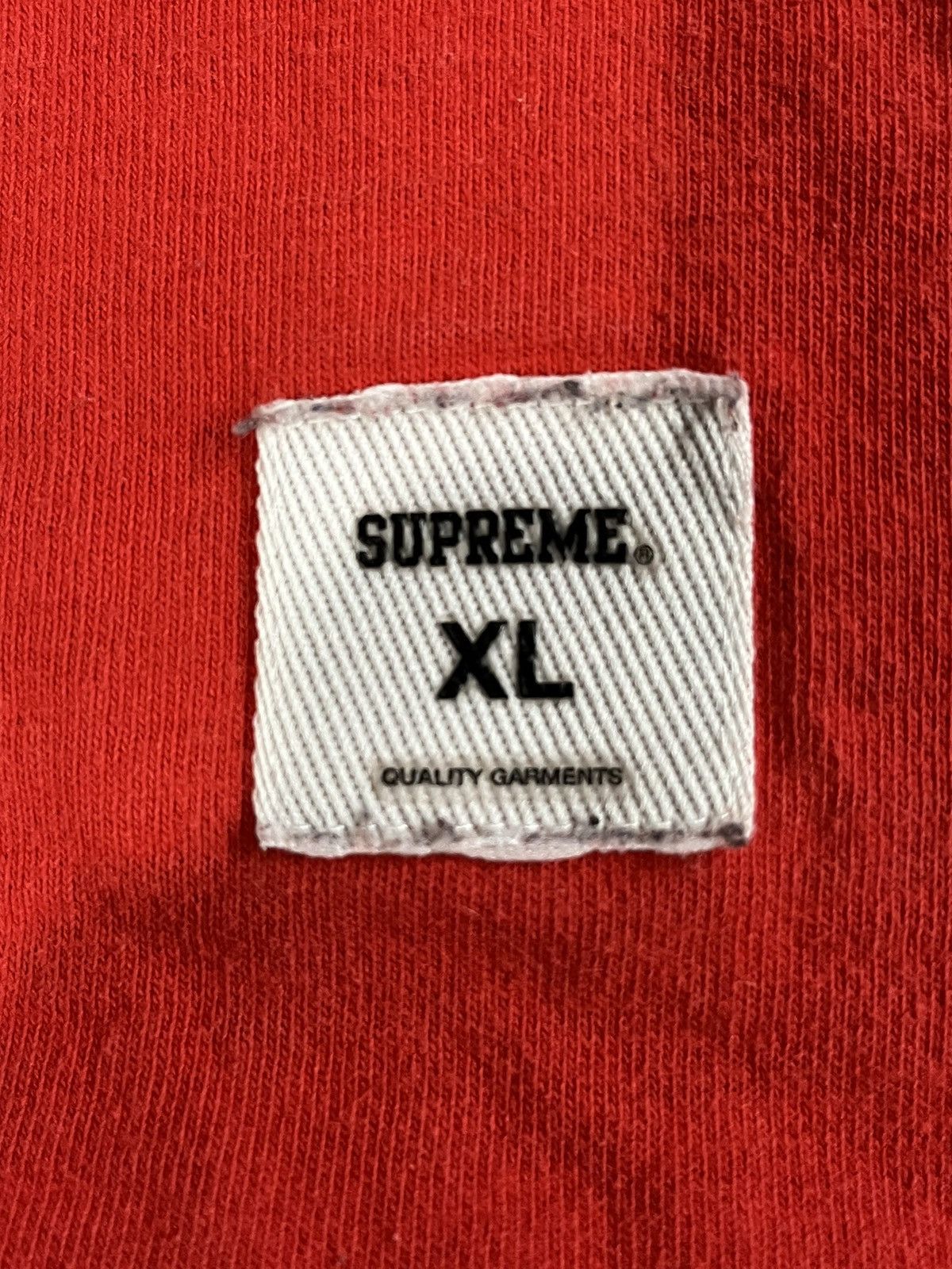 Supreme Supreme Cut Logo Tee Size US XL / EU 56 / 4 - 3 Thumbnail