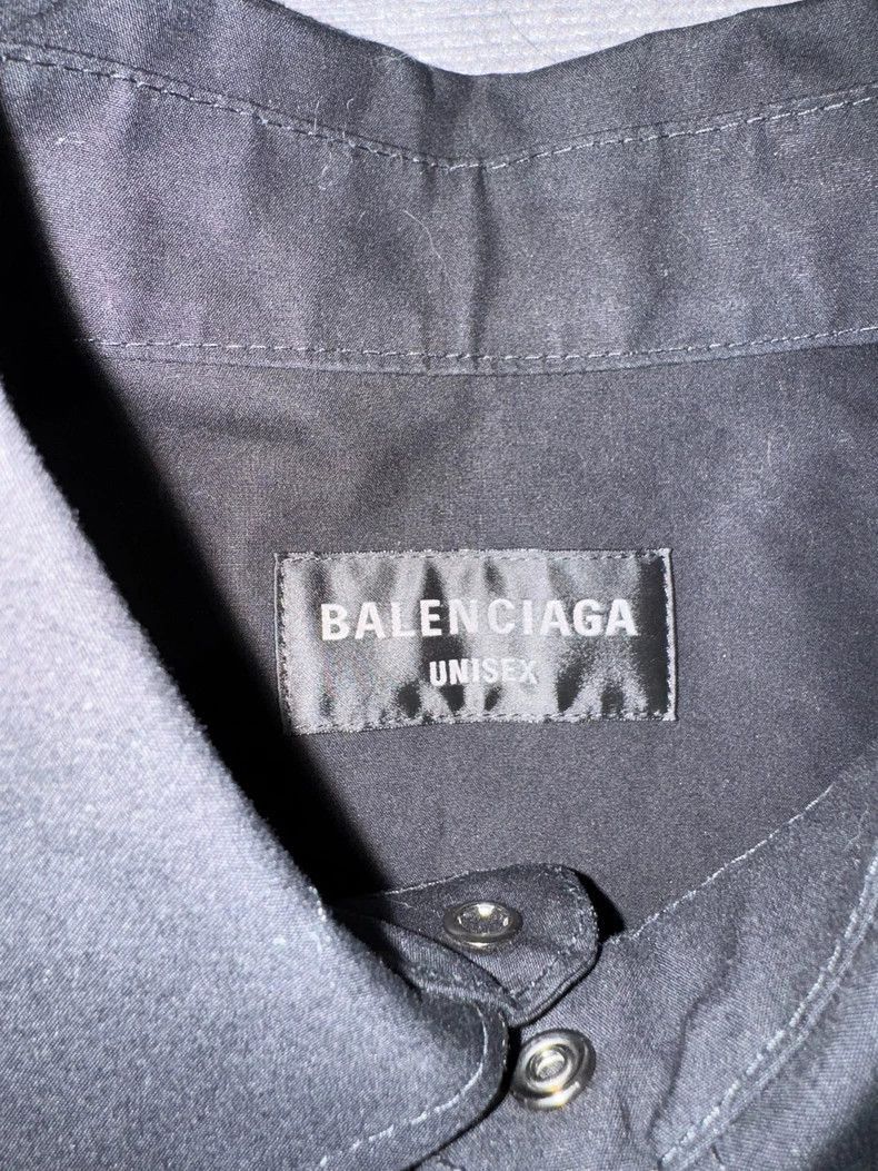 Balenciaga Balenciaga FW24 solid color pointed neck single breasted st Size US XS / EU 42 / 0 - 3 Thumbnail
