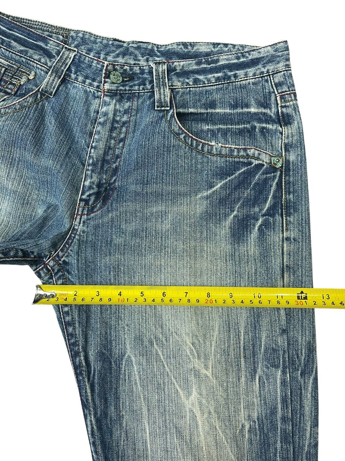 Japanese Brand Vintage B.S Raw Distressed Jeans Size US 34 / EU 50 - 12 Thumbnail