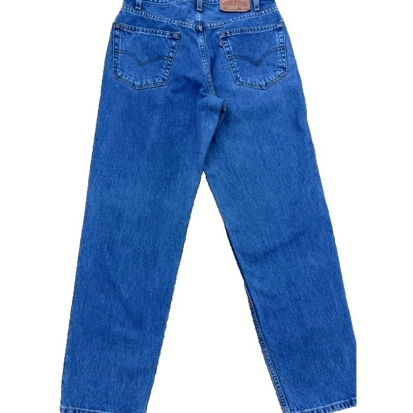 Levi's Levi's 550 Relaxed Fit Jeans Men Dark Wash 33x30 Size US 33 - 2 Thumbnail