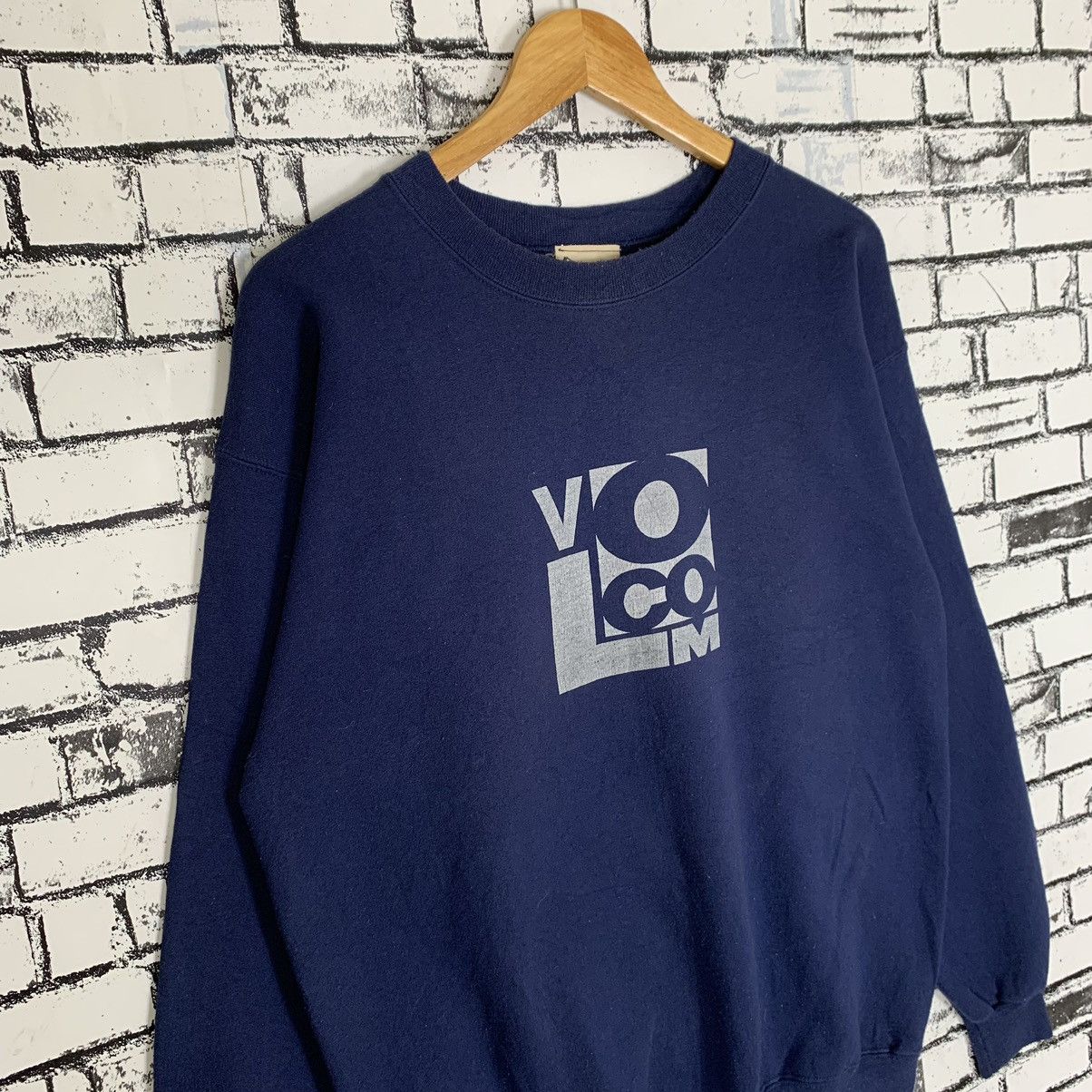 Vintage × Volcom Vintage Volcom Sweatshirt Navy Blue Size US M / EU 48-50 / 2 - 4 Thumbnail