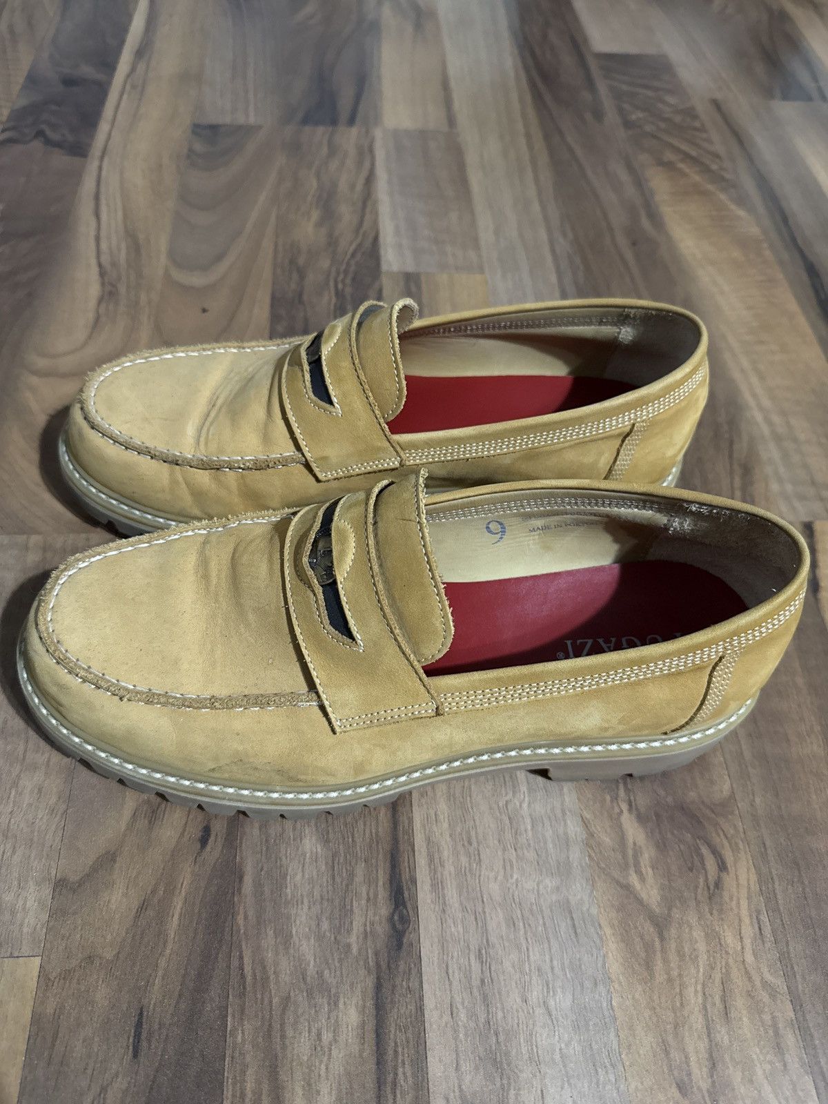 Fugazi Fugazi Two Cent Loafers Wheat Size US 9 / EU 42 - 5 Thumbnail