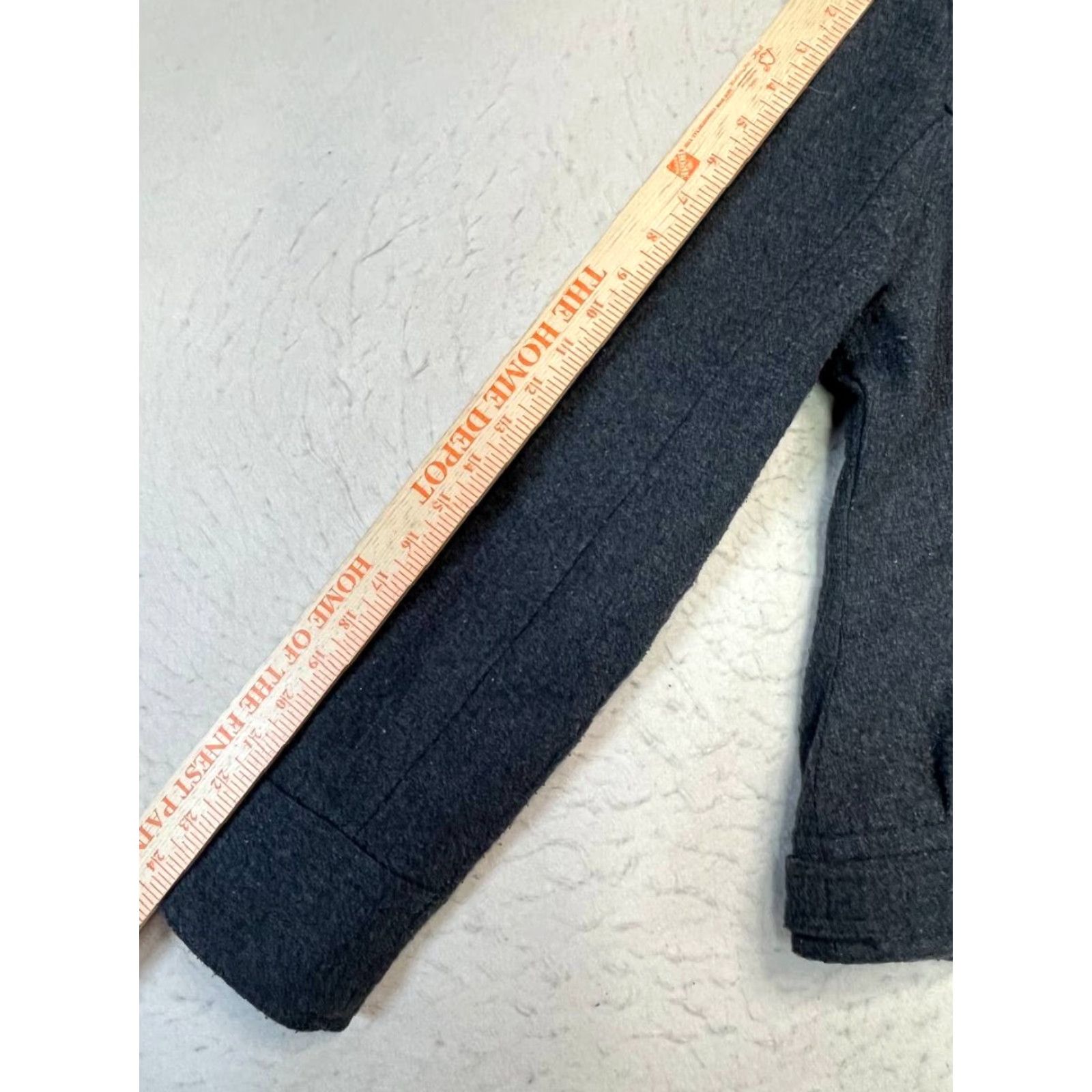 Vintage CoffeeShop Women Jacket Trench Full Zip Lined Pockets Gray M Outdoors Casual Winter Size M / US 6-8 / IT 42-44 - 4 Thumbnail