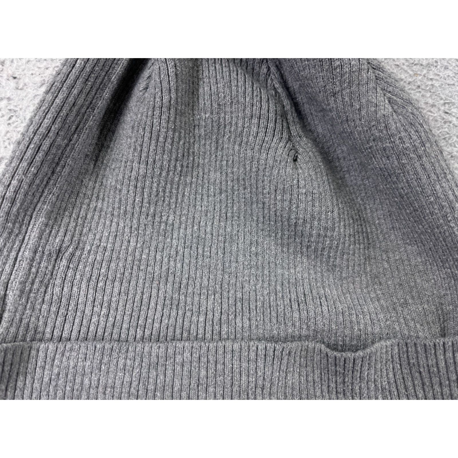 Vintage A New Day Beanie Toque Adult One Size Gray Knit Polyester Wool Blend Winter Size ONE SIZE - 2 Thumbnail