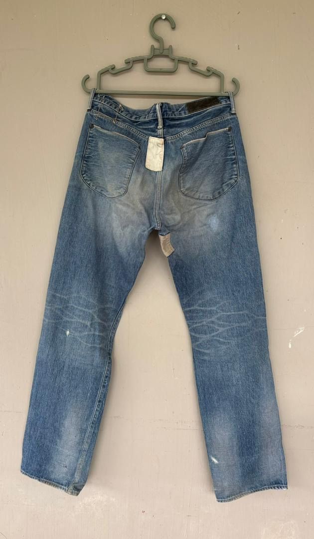 Japanese Brand VTG KuroDenim Selvedge Distressed Rare Selvedge Japan Denim Size US 34 / EU 50 - 6 Thumbnail