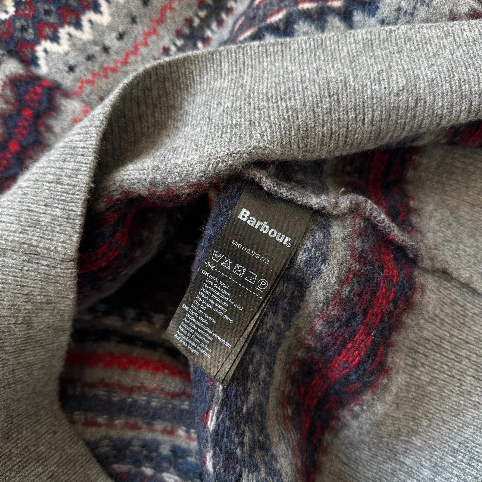 Barbour Barbour Chunky Knit Pure Wool Sweater Size US XL / EU 56 / 4 - 9 Thumbnail