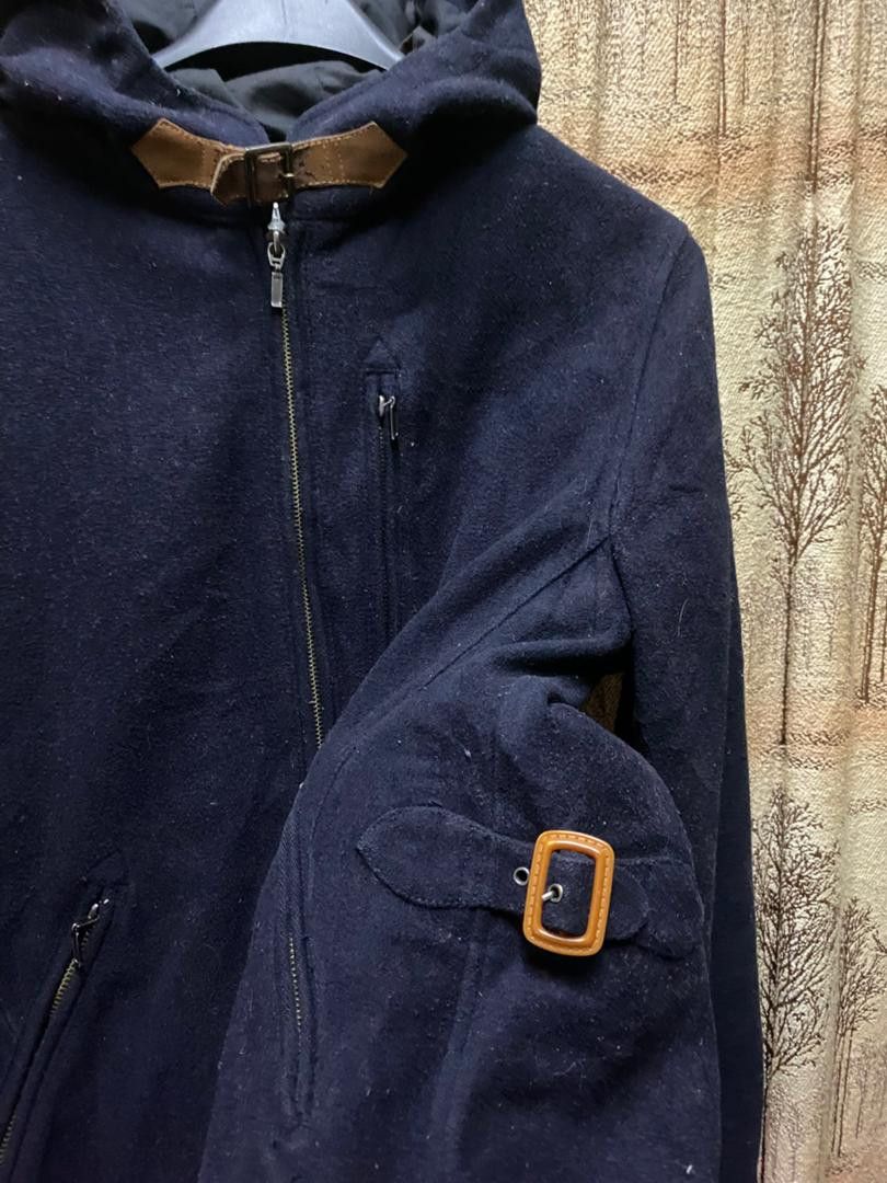 Japanese Brand Simplicite Plus Wool Hoodie Zip up Jacket Size US M / EU 48-50 / 2 - 5 Thumbnail