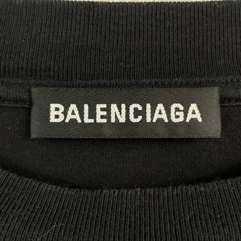 Balenciaga Balenciaga Colorful Eiffel Tower Fake Two-Piece Long Sleev Size US XS / EU 42 / 0 - 3 Thumbnail