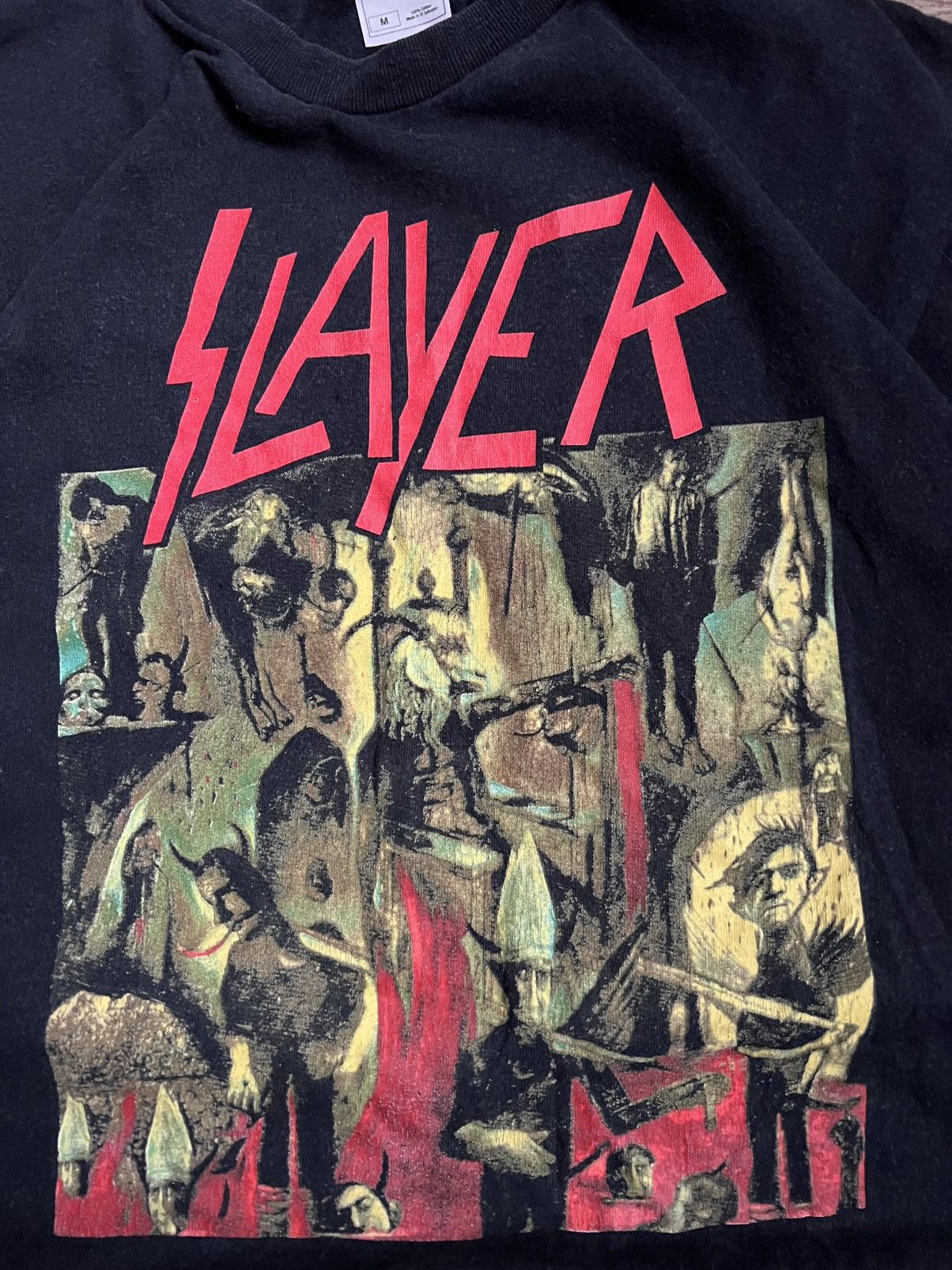 Slayer Band Tees x Slayer Rock T-shirt Size US M / EU 48-50 / 2 - 6 Thumbnail