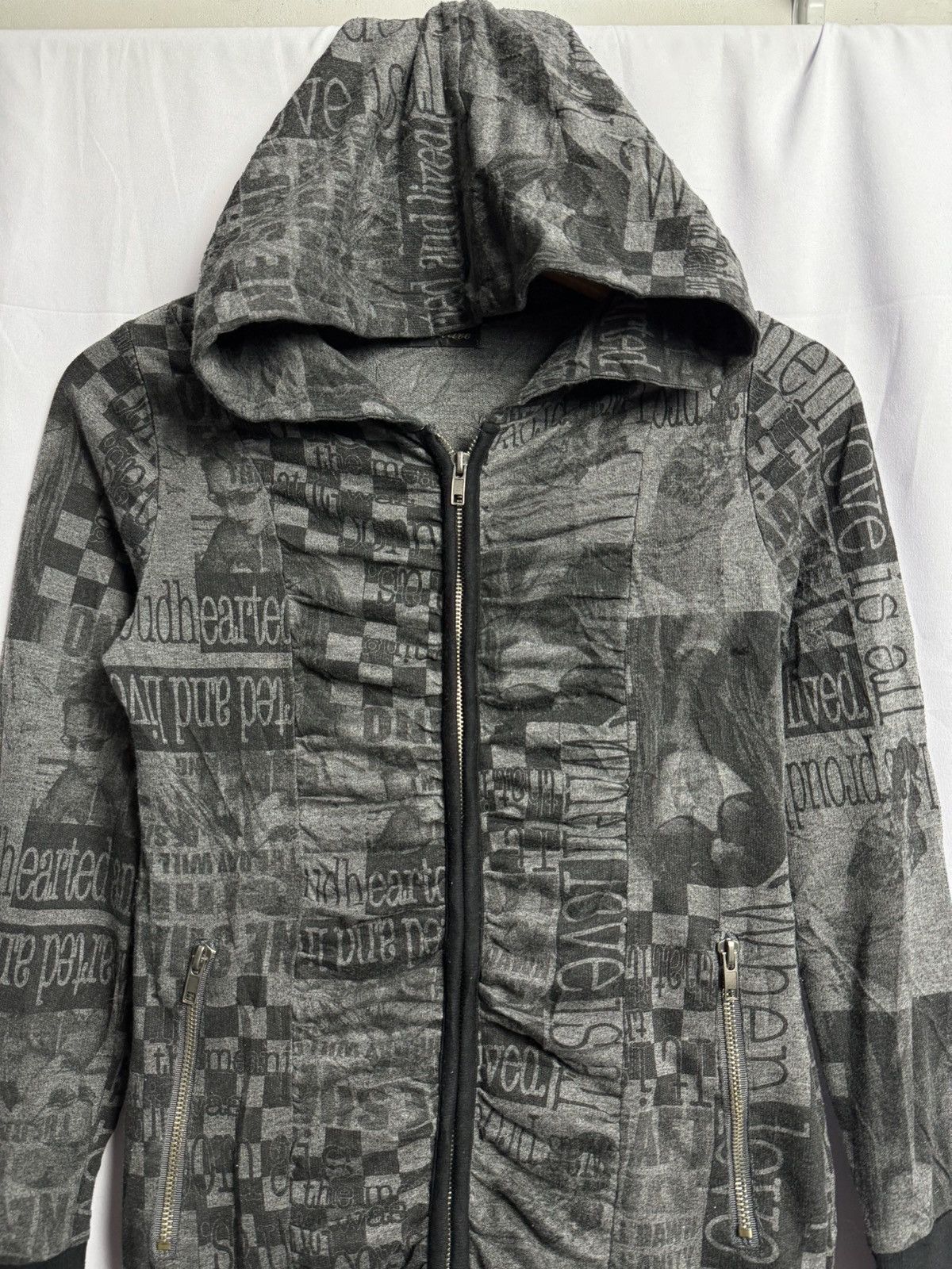 Hysteric Glamour × If Six Was Nine × Japanese Brand Blue Trive Hoodie Archive style Size M / US 6-8 / IT 42-44 - 3 Thumbnail