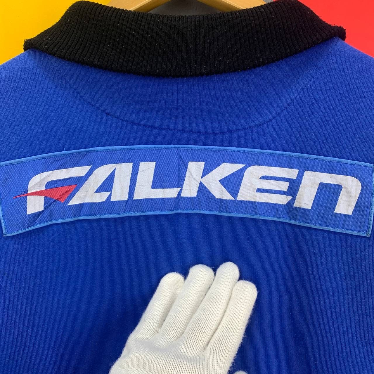 Japanese Brand Vintage FALKEN MOTORSPORT Zipper Jacket #2471/AM Size US L / EU 52-54 / 3 - 16 Thumbnail