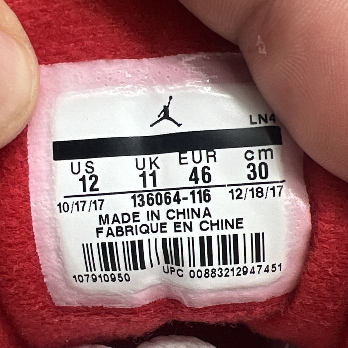 Jordan Brand Air Jordan 3 hall of fame Size US 12 / EU 45 - 8 Thumbnail