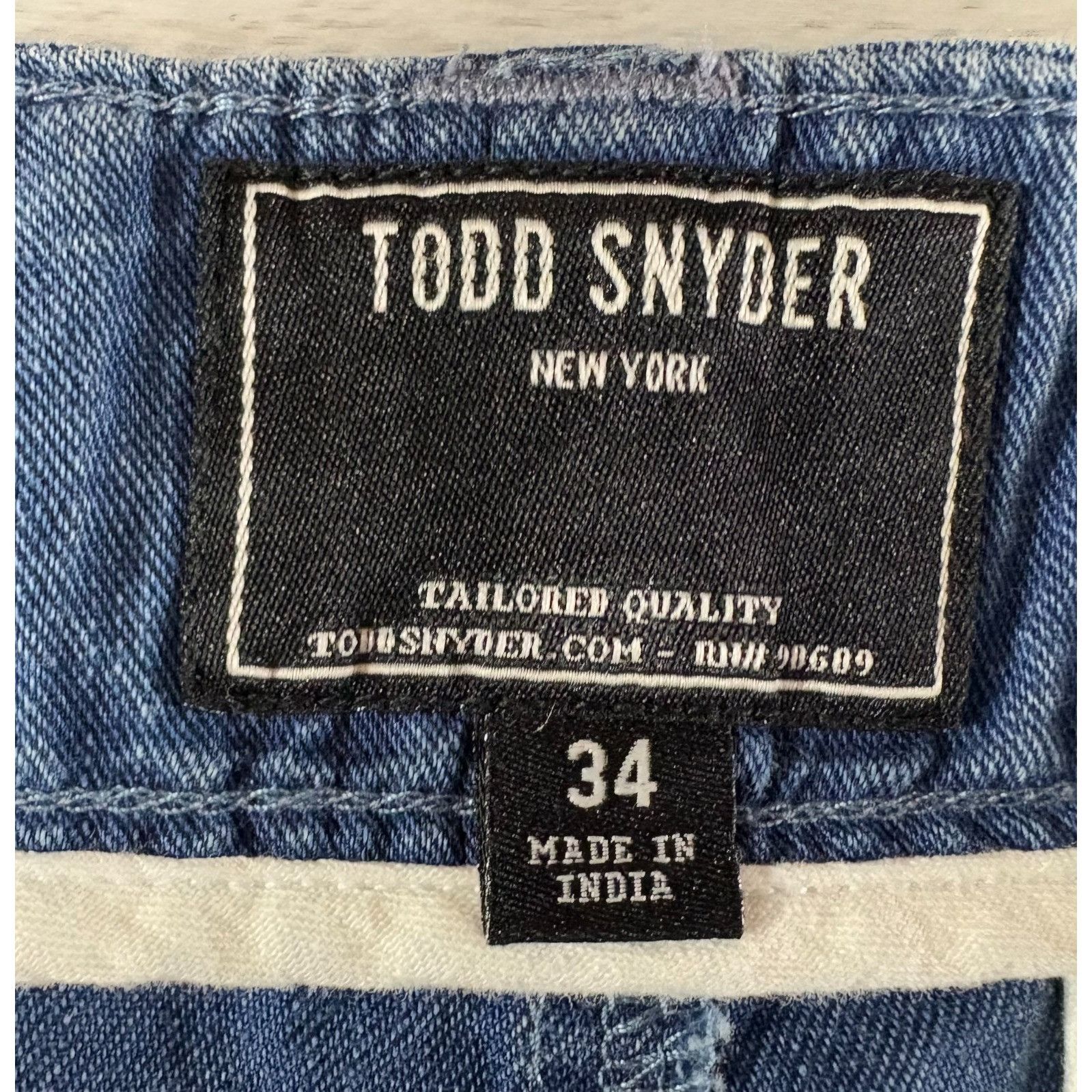 Todd Snyder Todd Snyder casual denim Shorts Size 34 color Blue NWOT Size US 34 / EU 50 - 2 Thumbnail