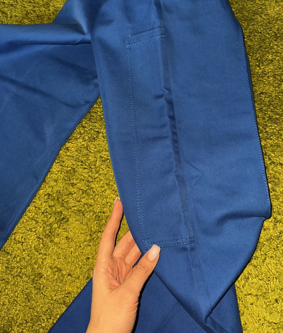 Burberry × Designer Burberry carpenter canvas straight fit palazzo pants Size 25" / US 0 / IT 36 - 13 Thumbnail
