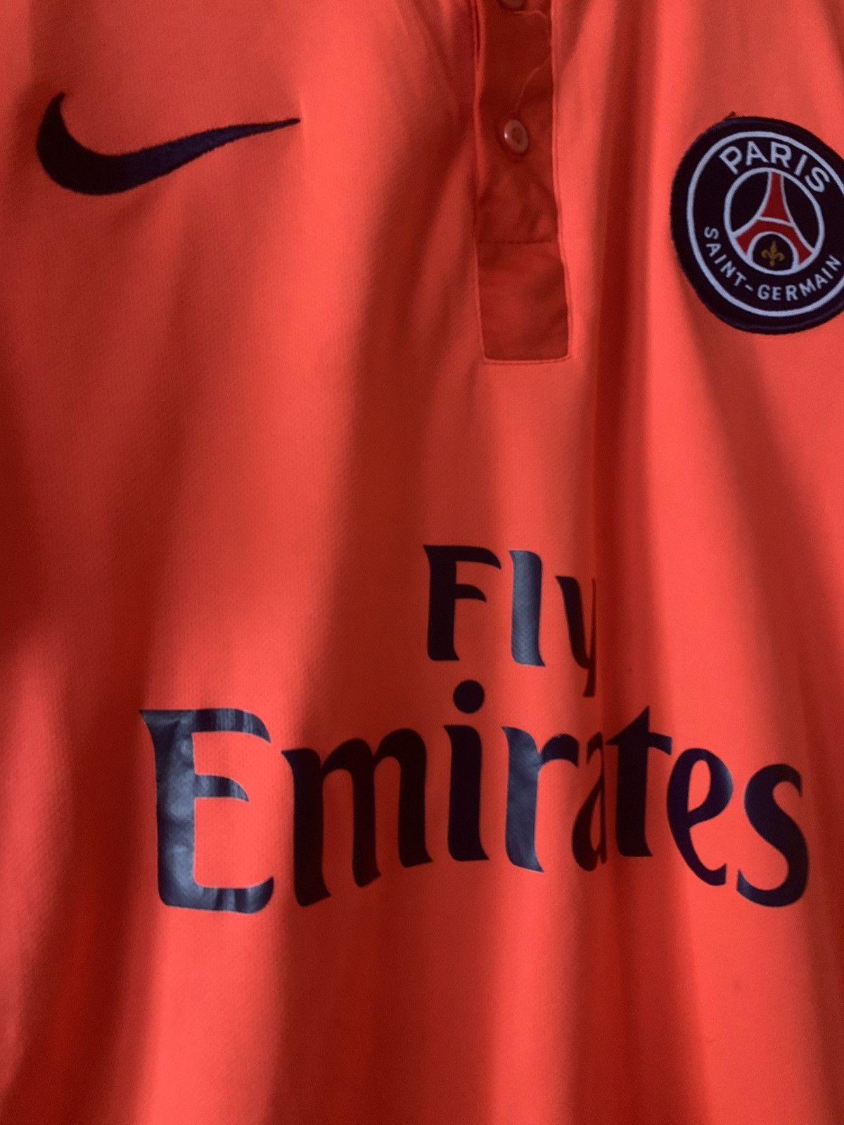 Nike Nike PSG Paris Saint-Germain 2014/15 3rd Third SS Soccer Size US M / EU 48-50 / 2 - 5 Thumbnail