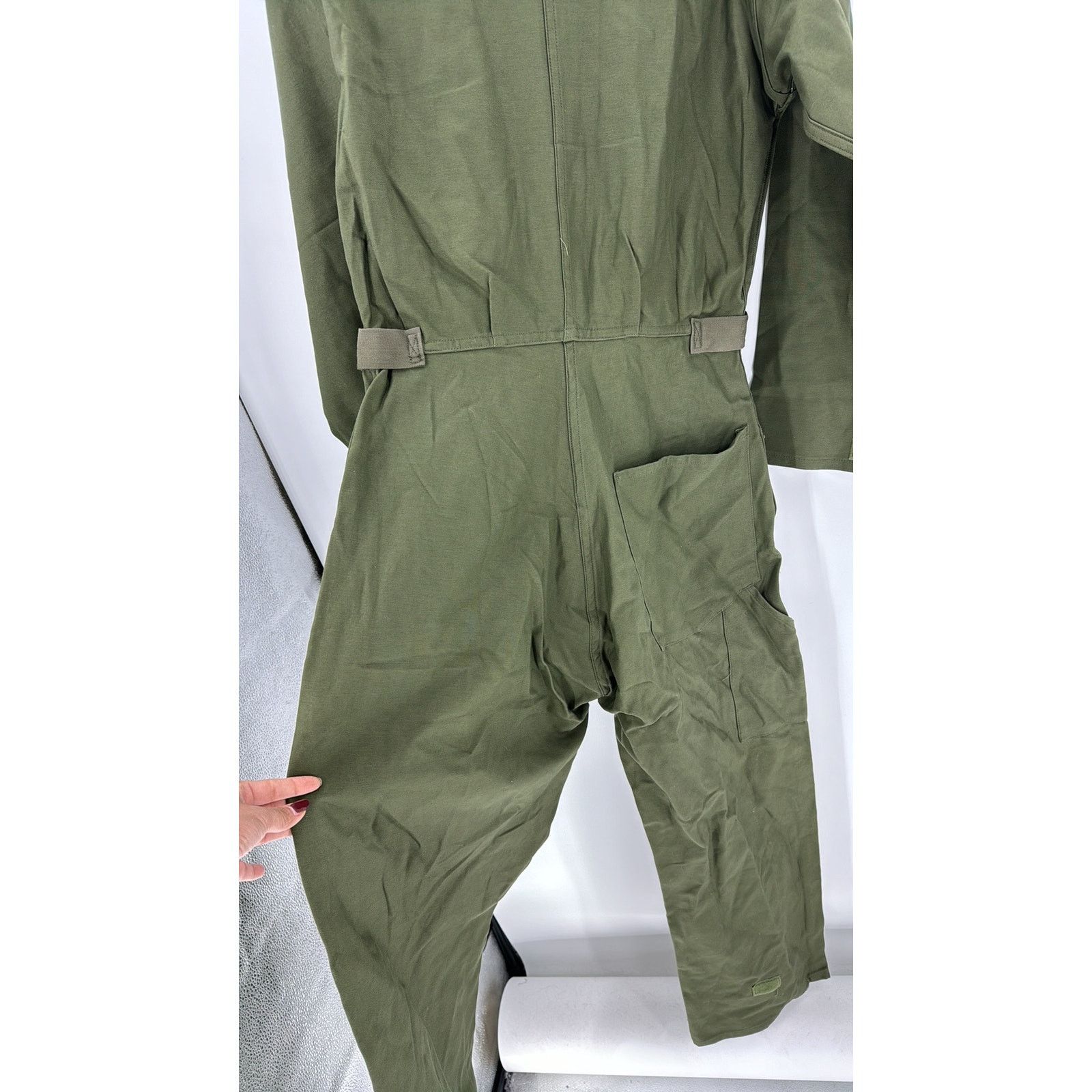 Other USAF Military ARMY Airforce Flight Suit Coveralls Size small Size 26" / US 2 / IT 38 - 6 Thumbnail